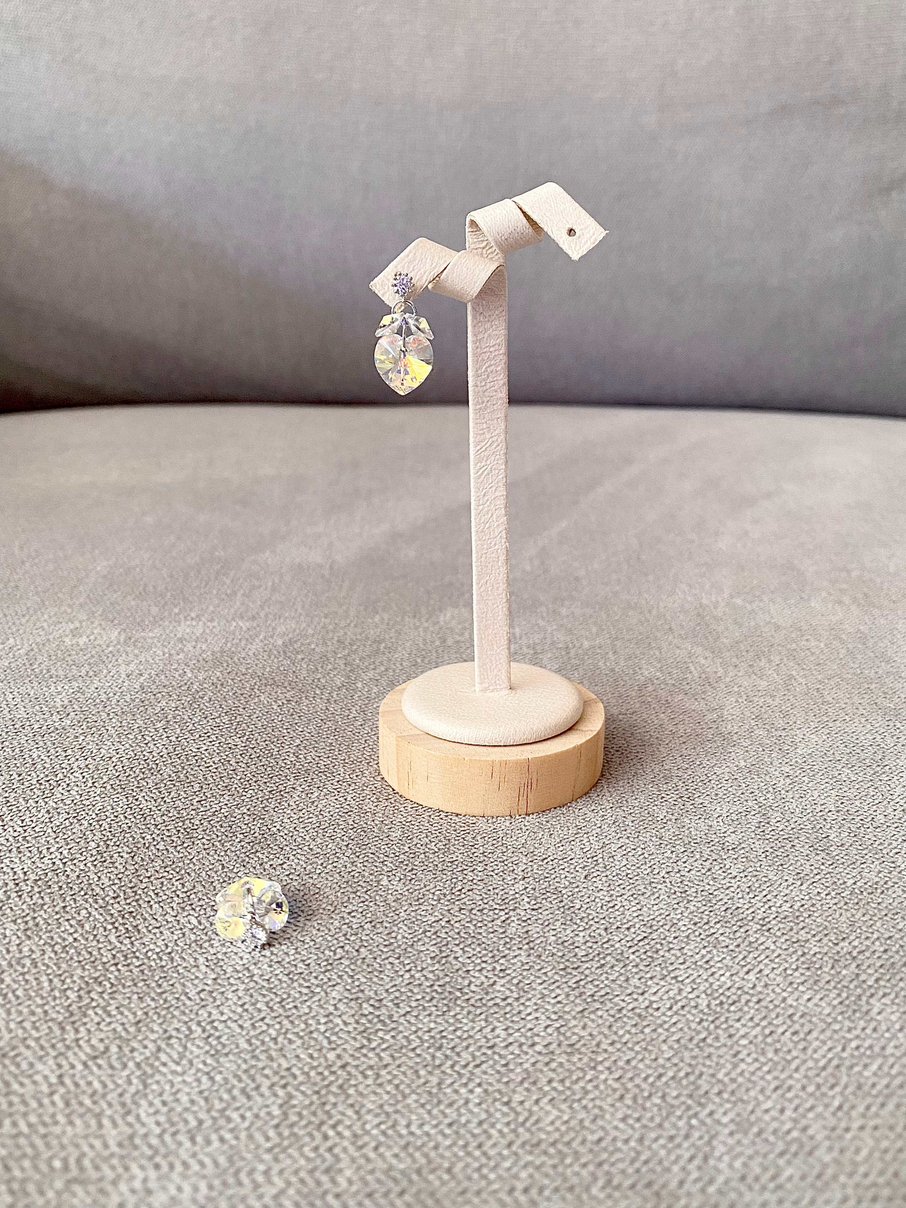 Swarovski Petite Heart Cluster Earrings (3 colours)