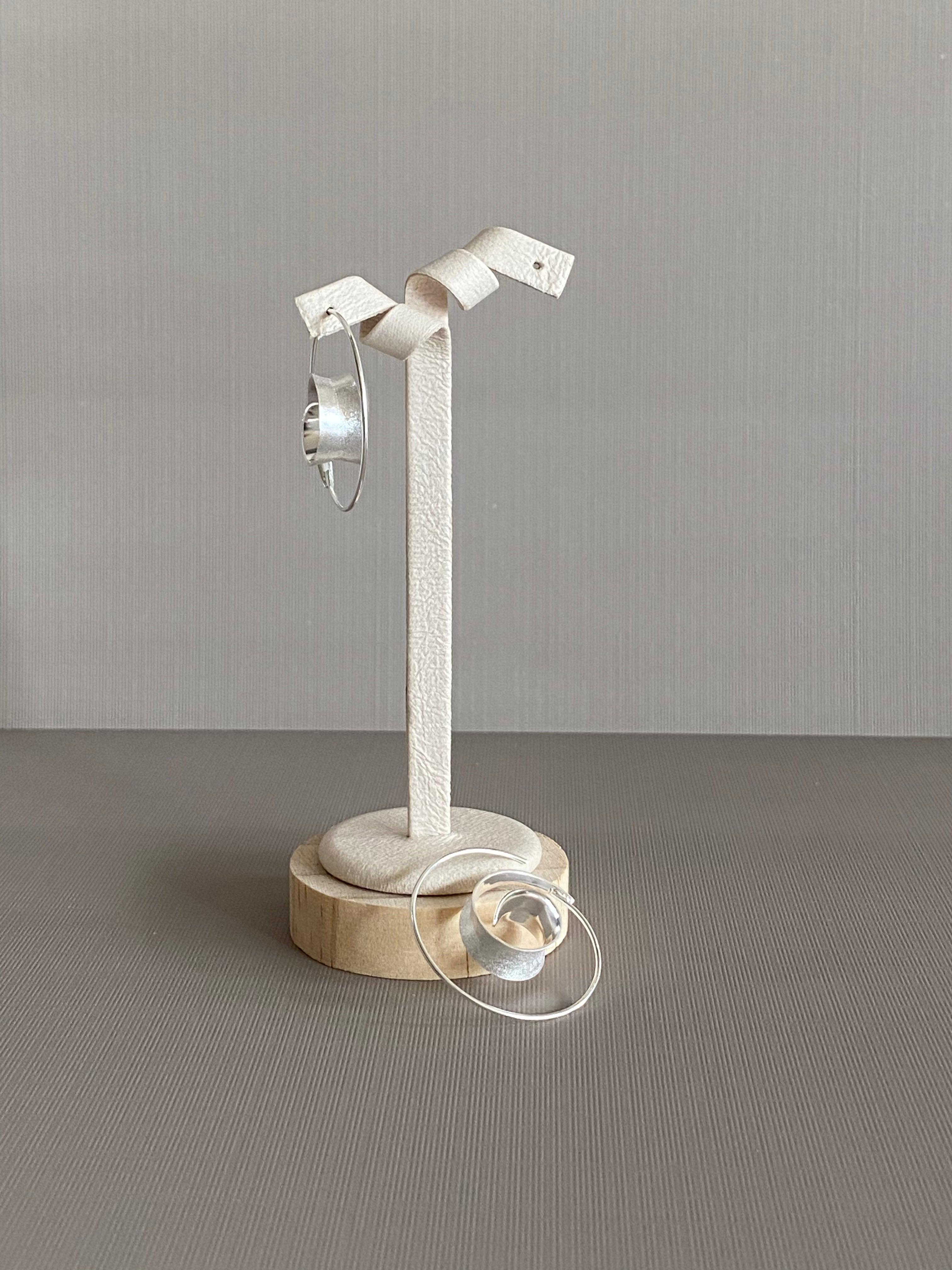 Circular Spiral Earrings