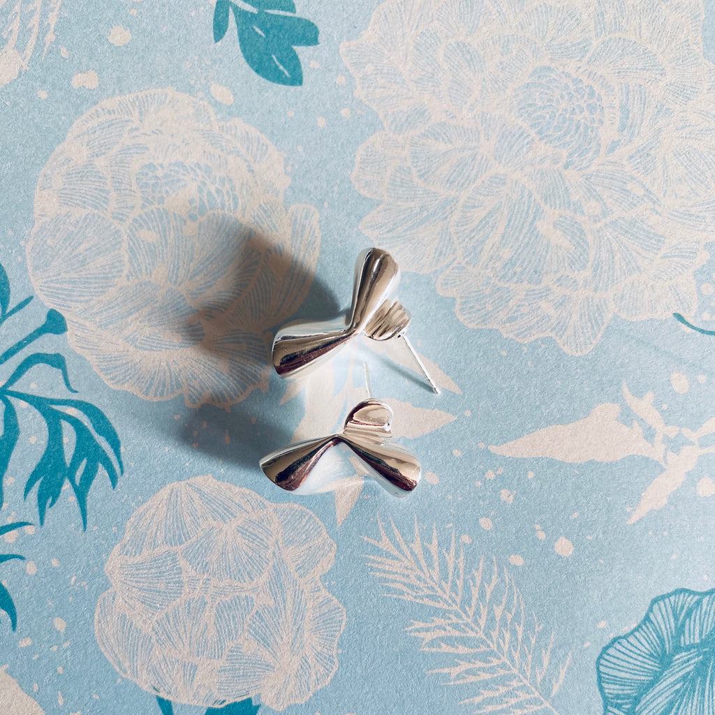 Folded Flow Earrings