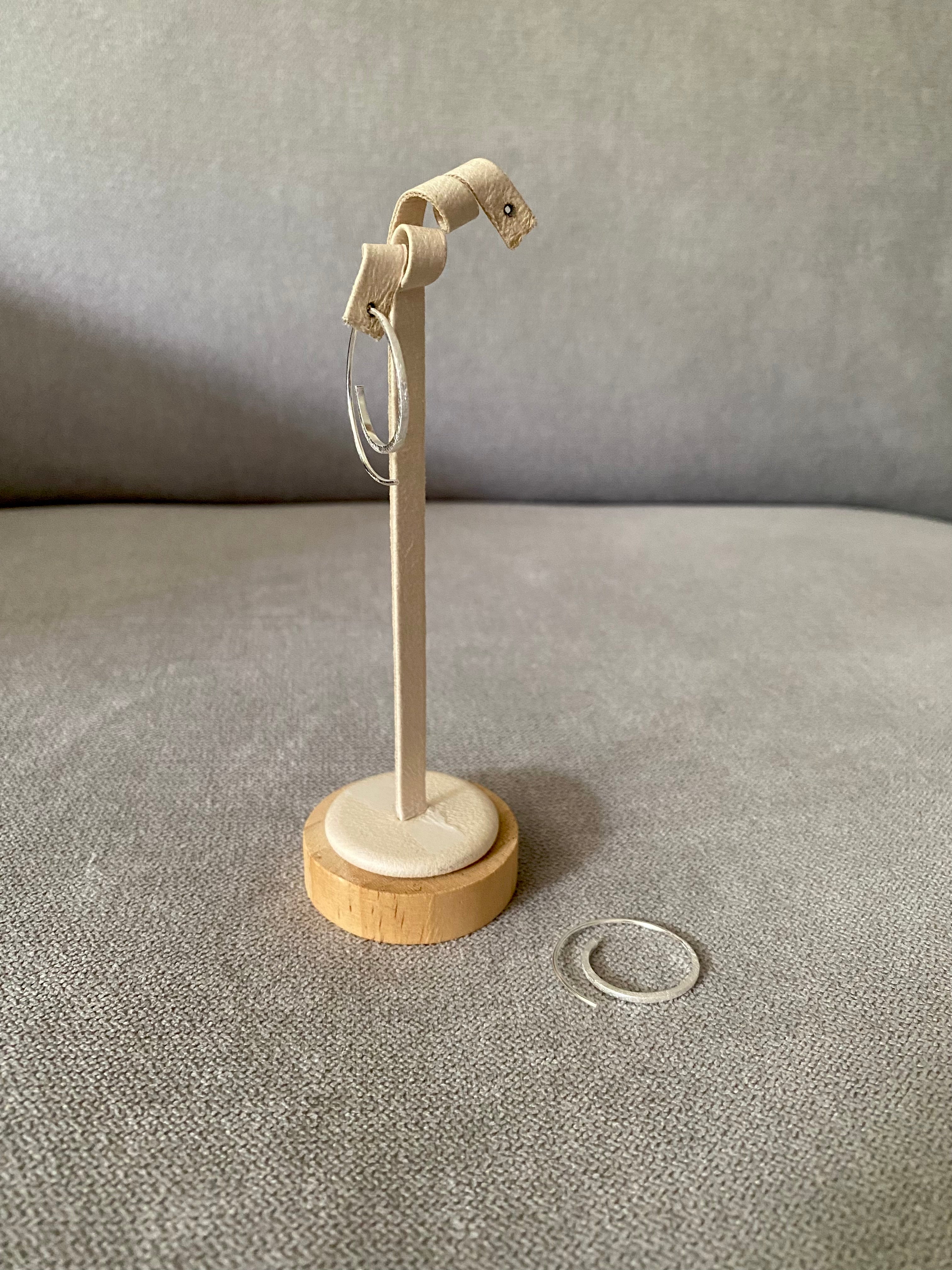 Spiral Hoop Earrings