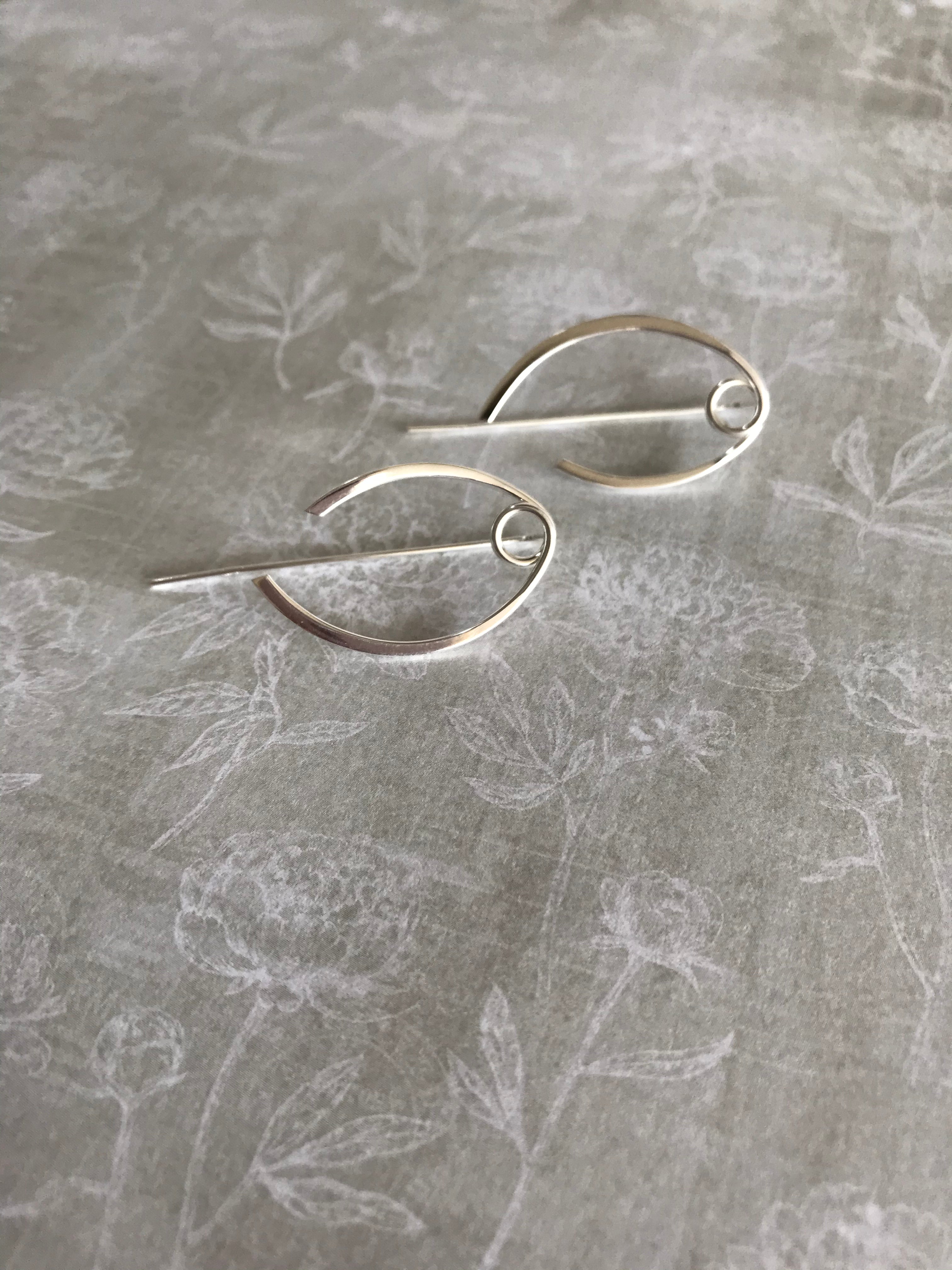 Elliptic Hook Earrings