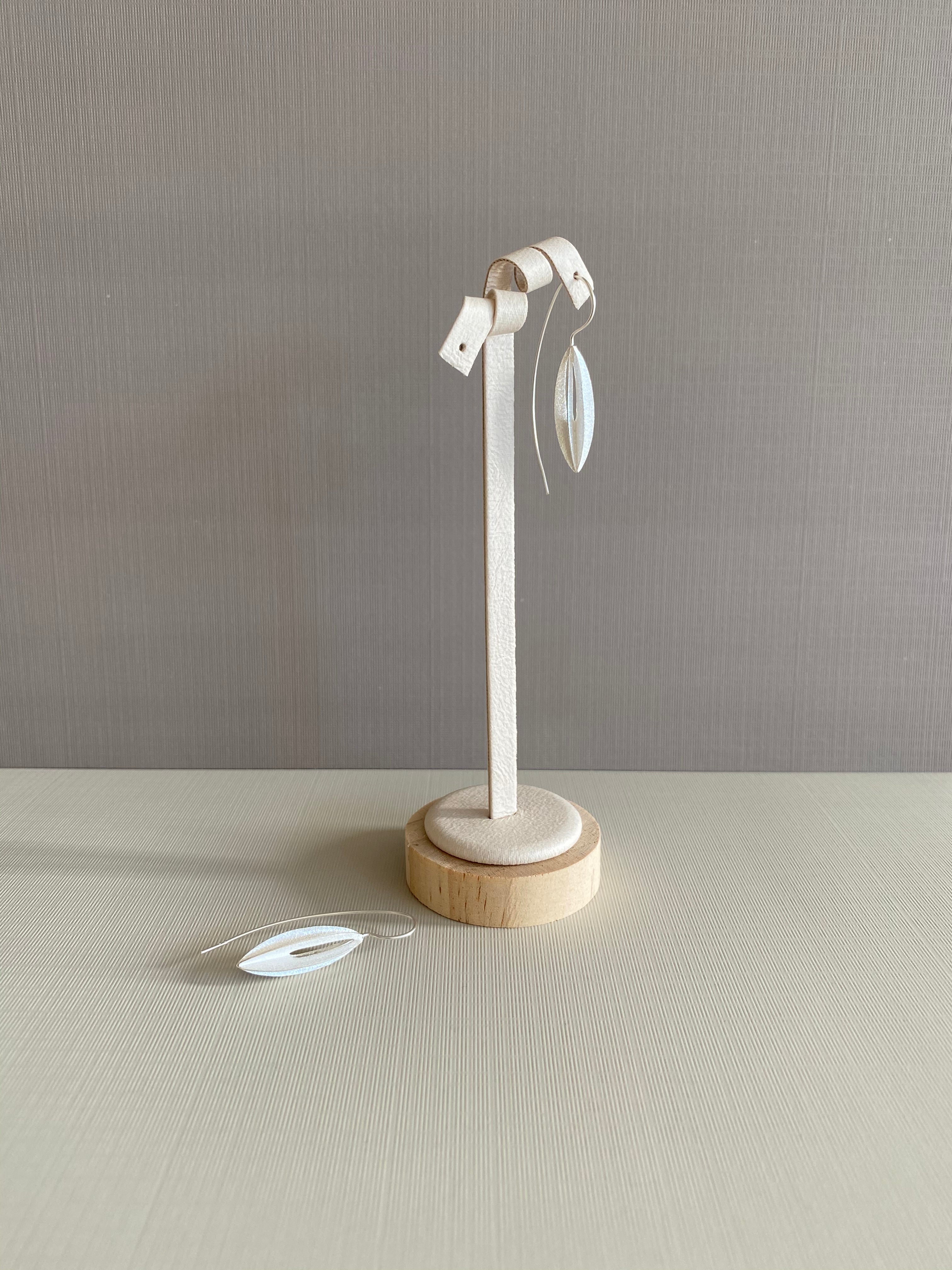 Silver Leaf Earrings