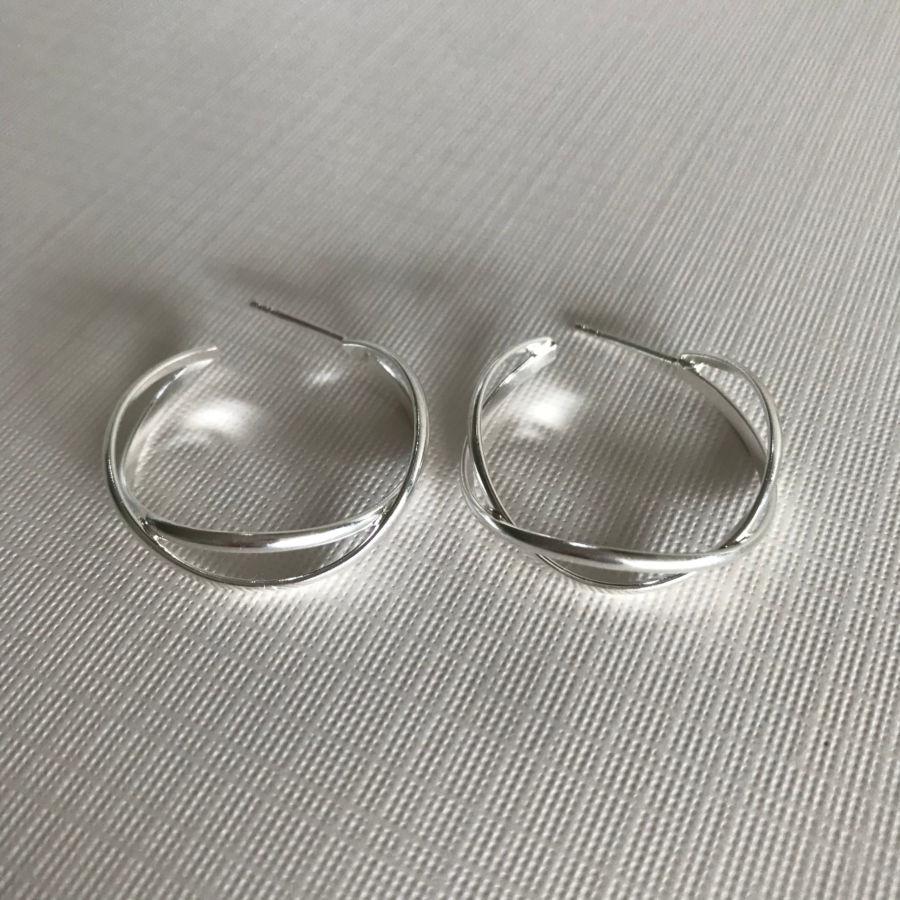 Circular Hoops Earrings