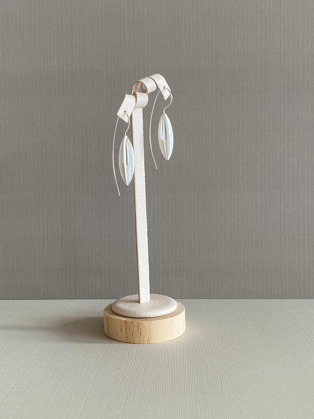 Silver Leaf Earrings