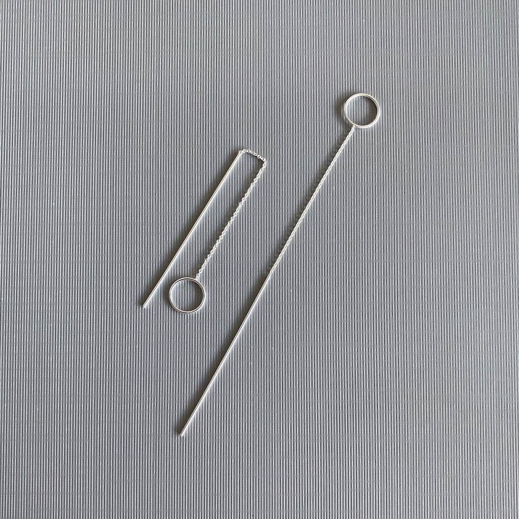 Circular Threader Earrings