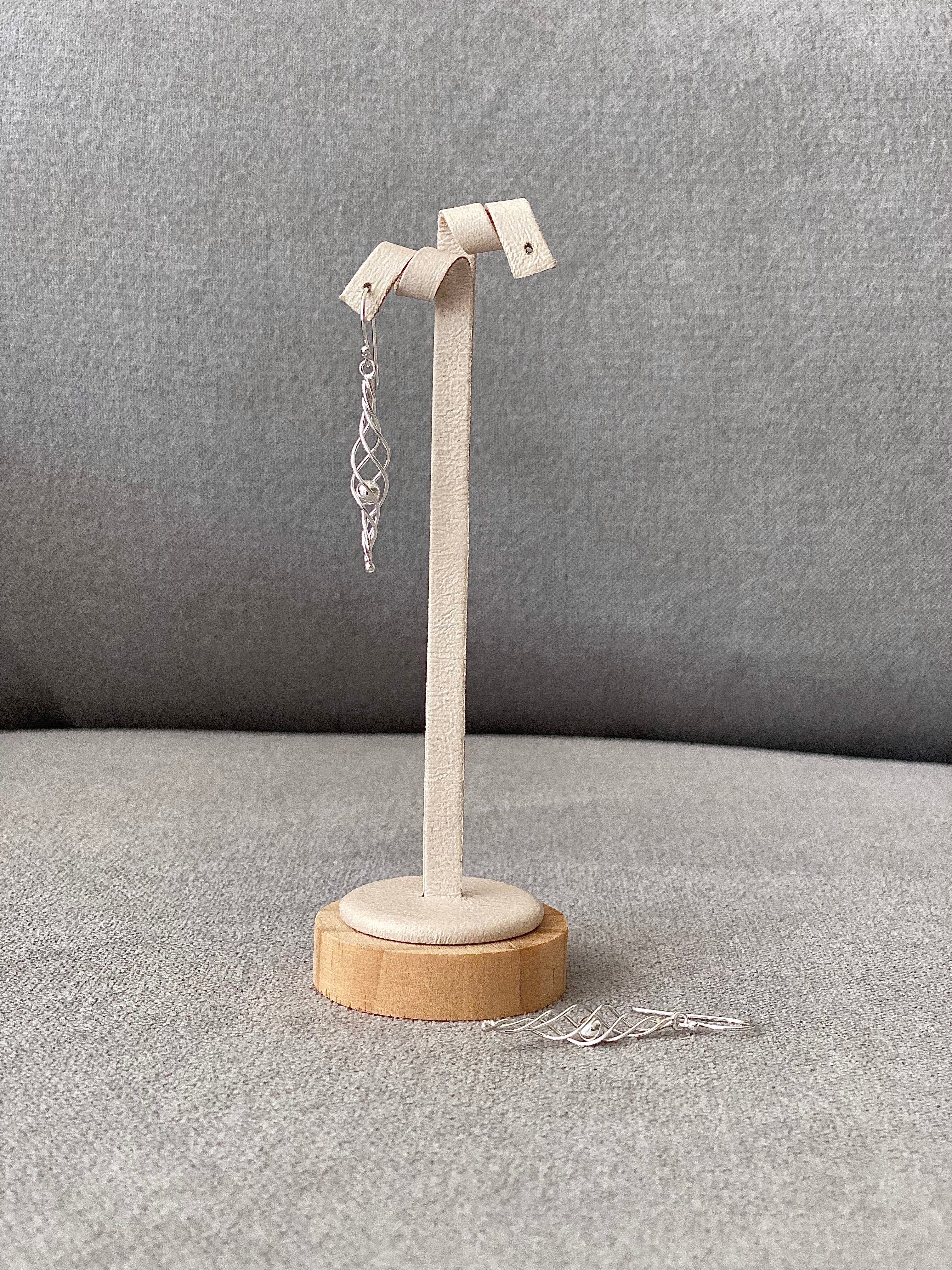 Twisted Bar Earrings