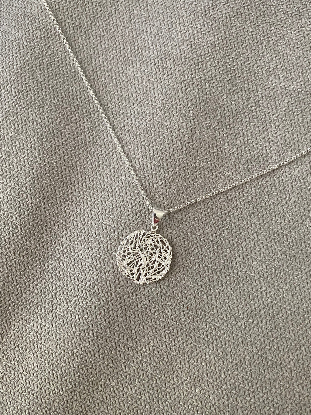 Round Floral Necklace