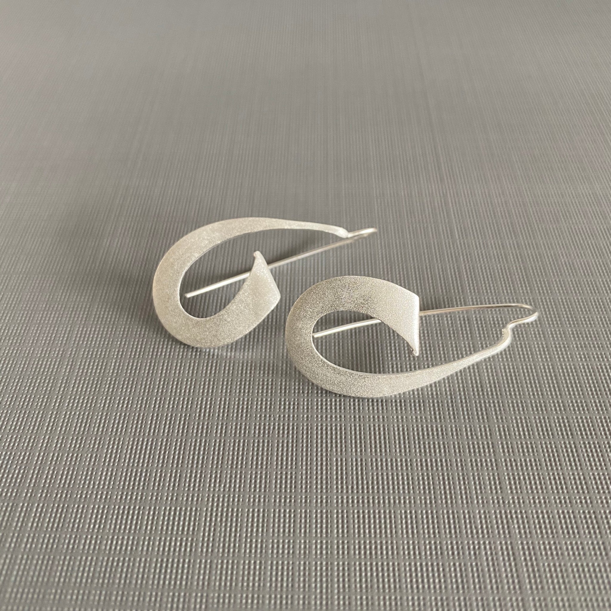 Silver Loop Earrings