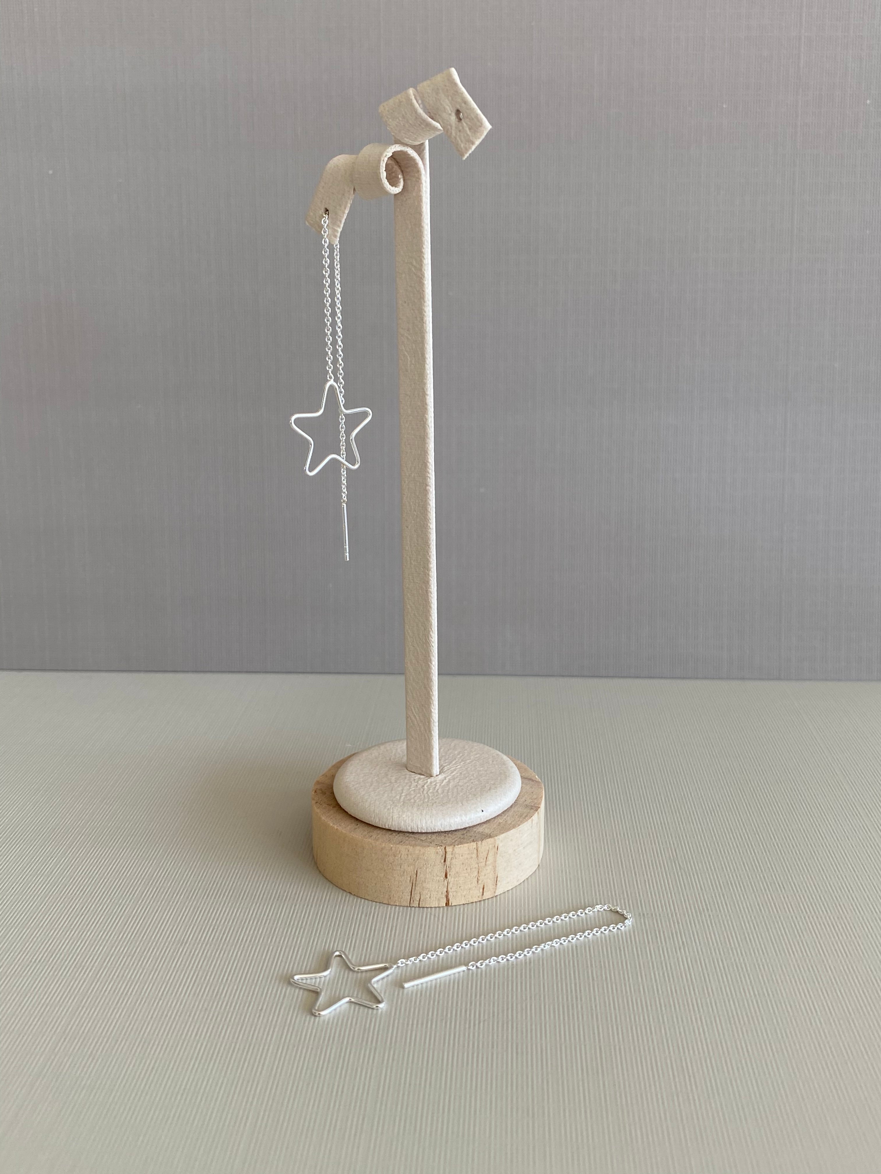 Star Threader Earrings