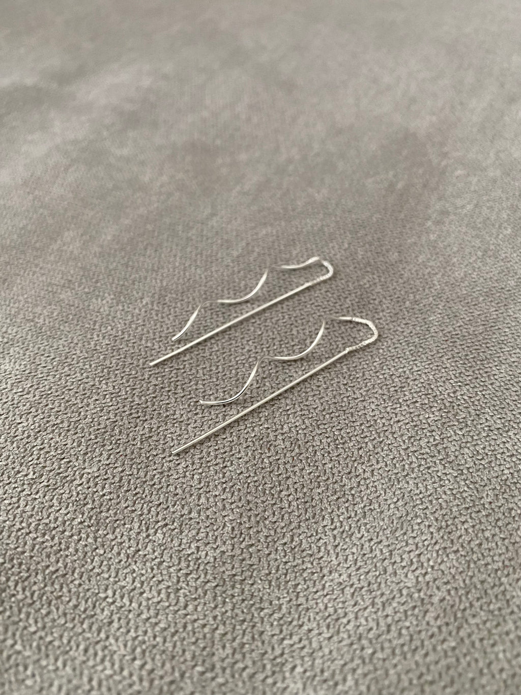 Wave Thread Earrings