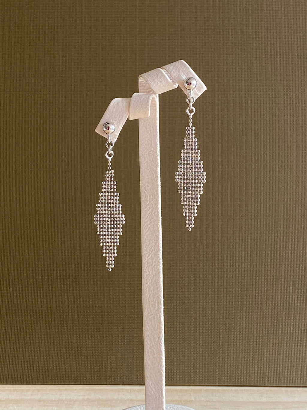 Diamond Mesh Earrings