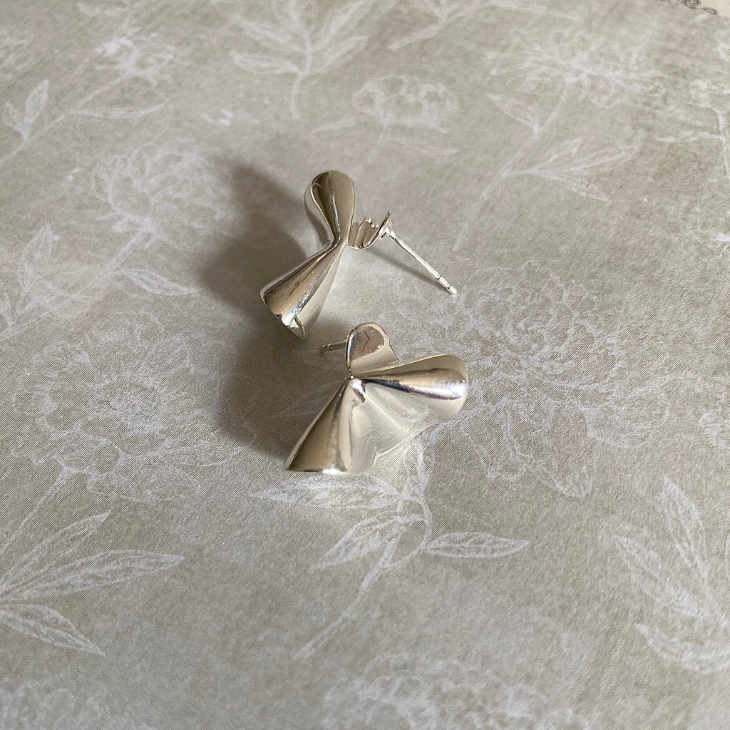 Folded Flow Earrings