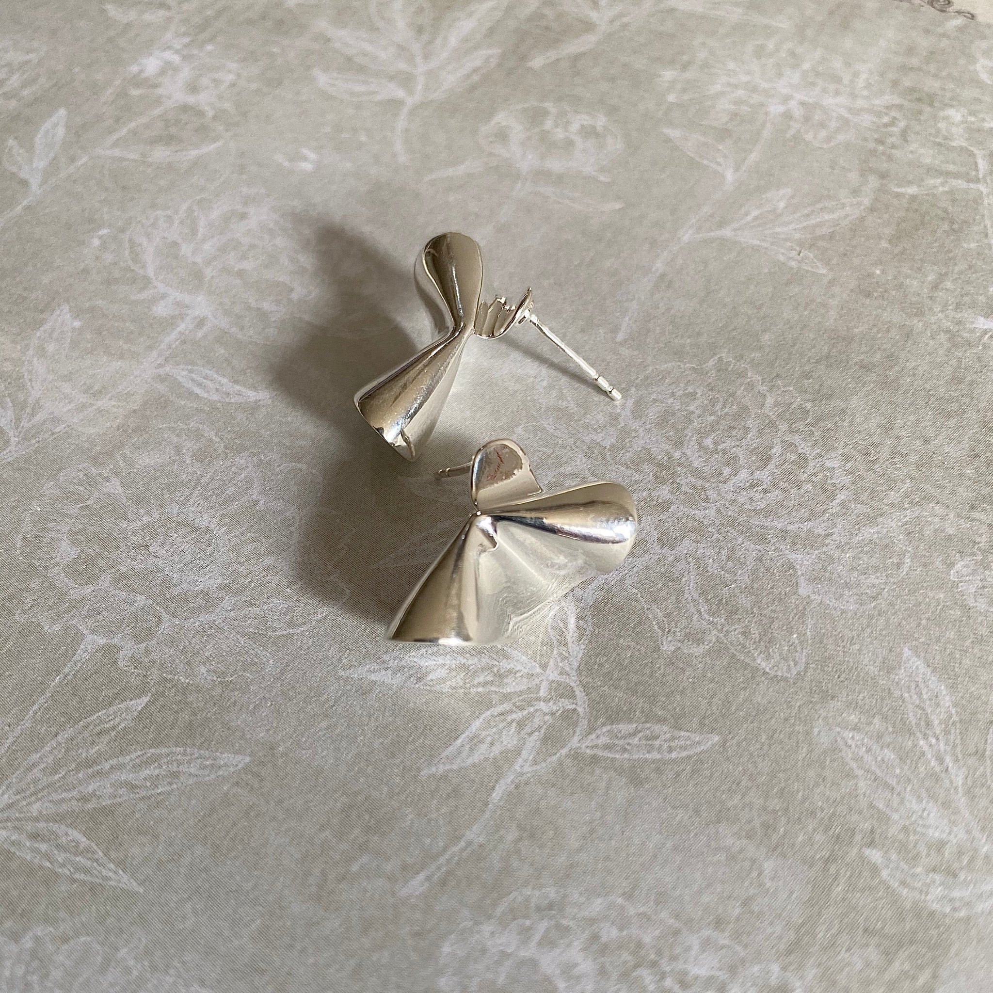 Folded Flow Earrings
