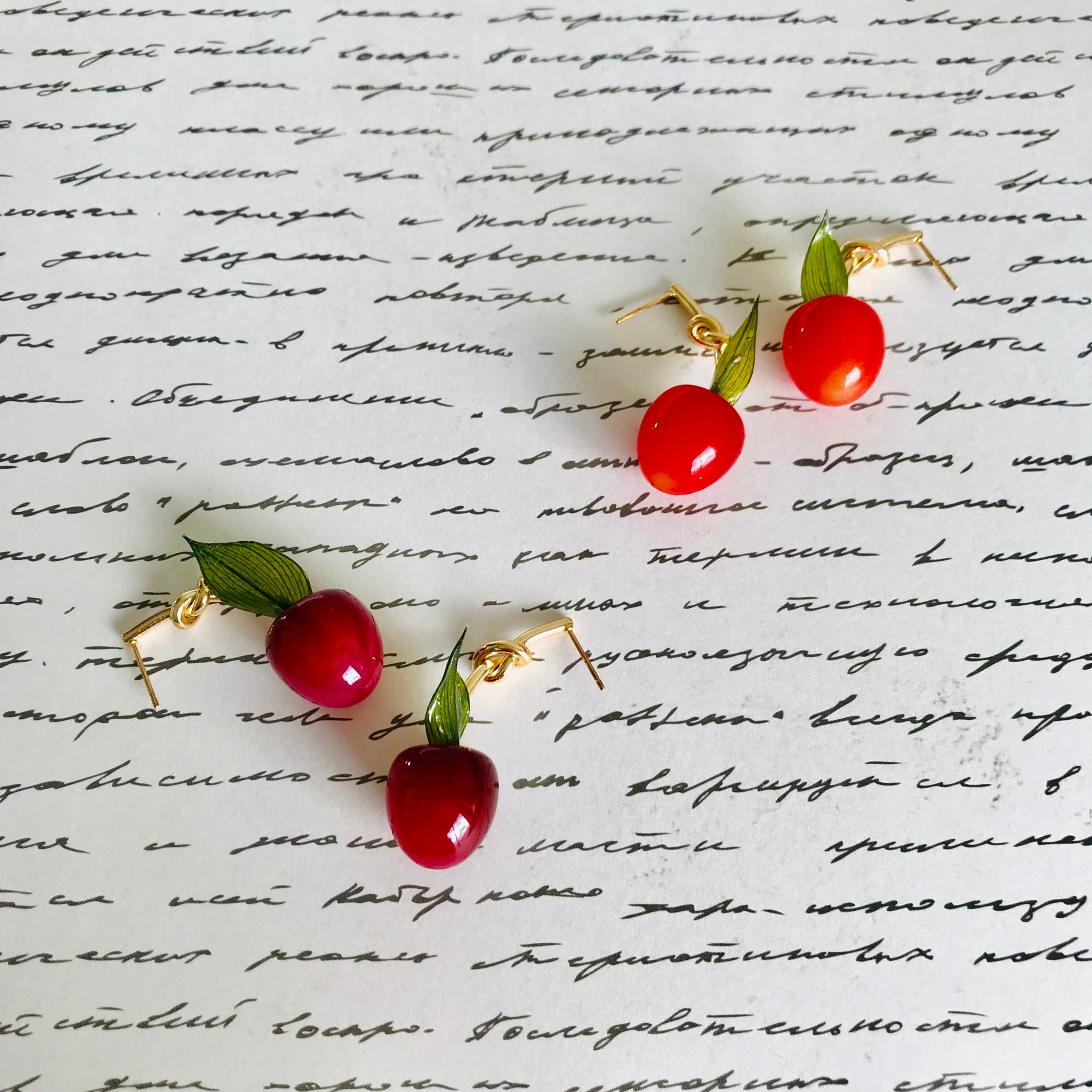 Apple Earrings
