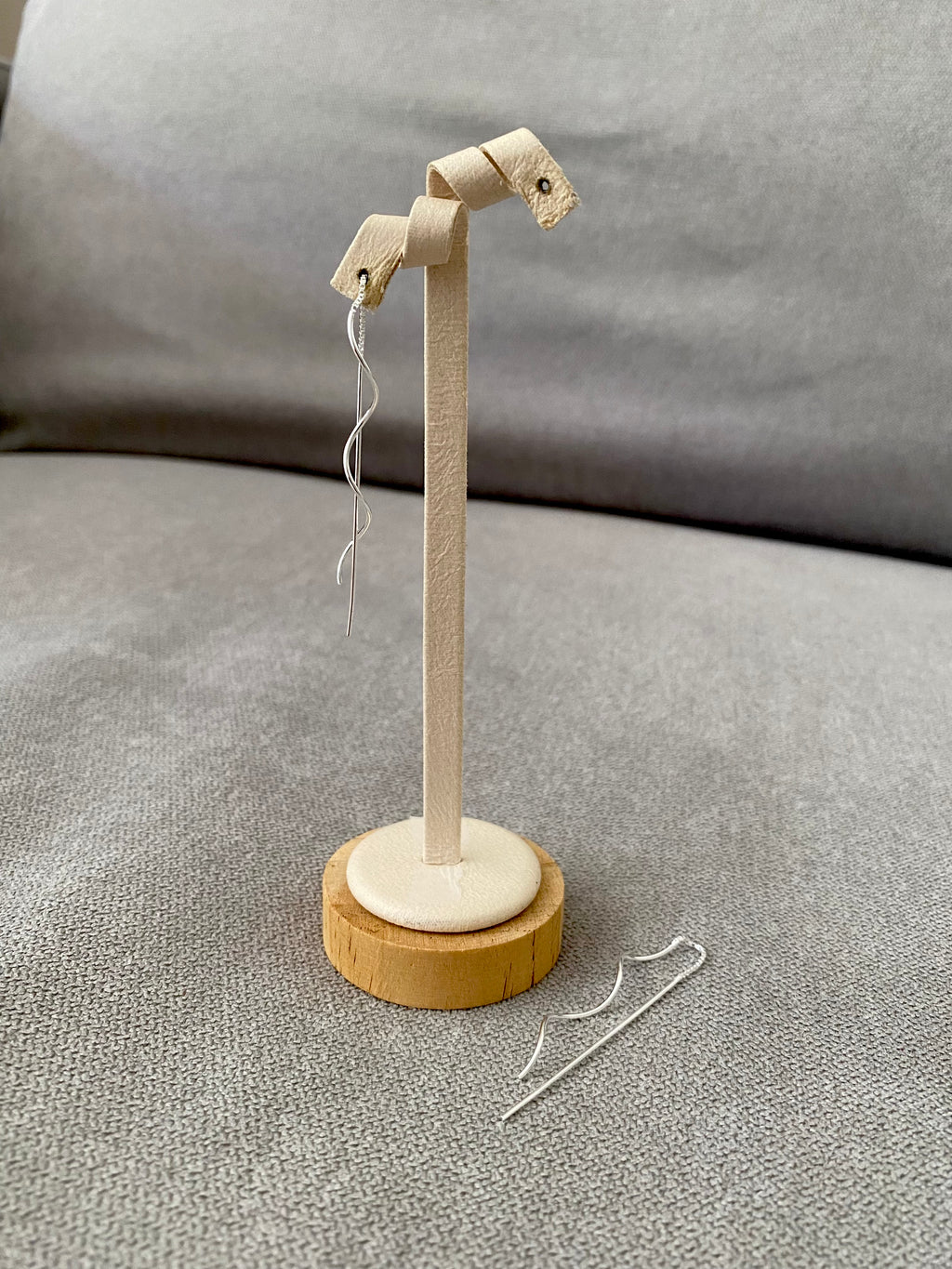 Wave Thread Earrings