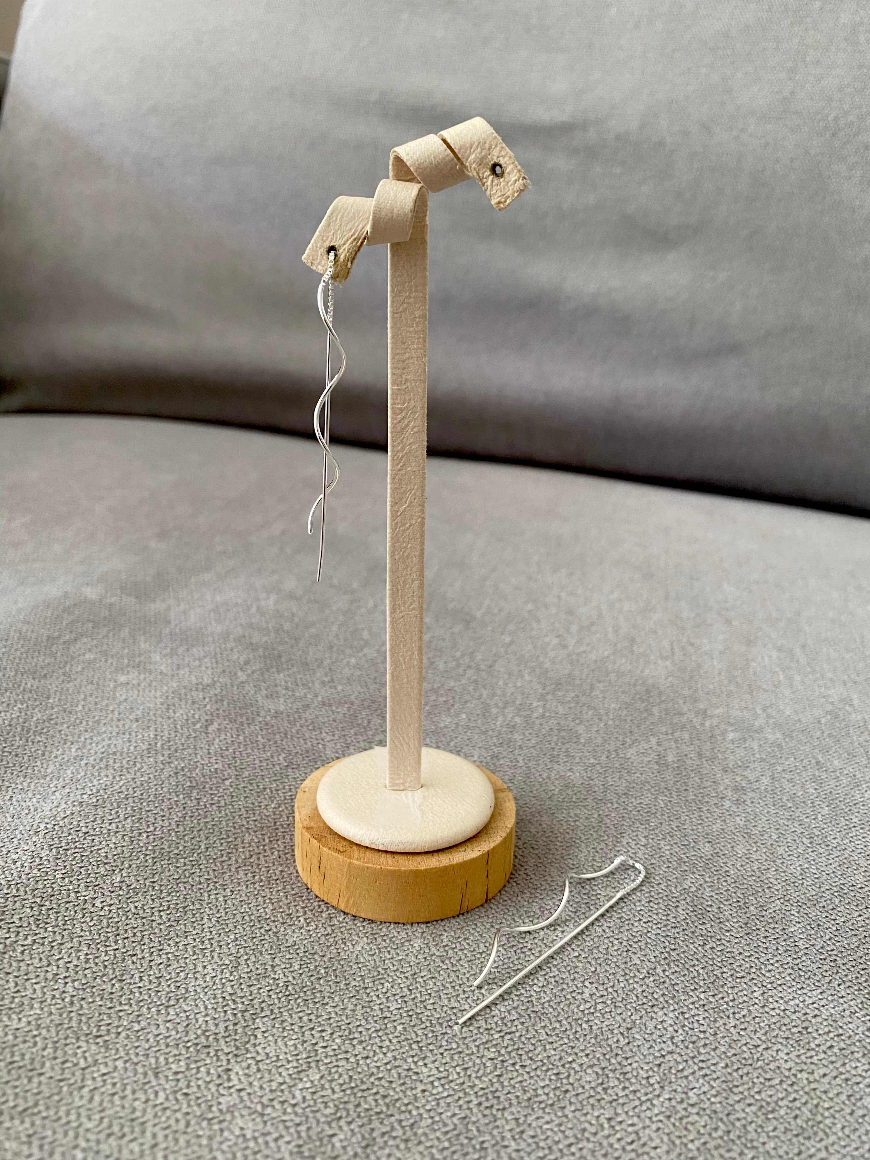 Wave Thread Earrings