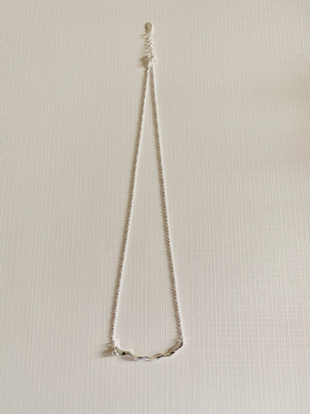 Wave Line Necklace