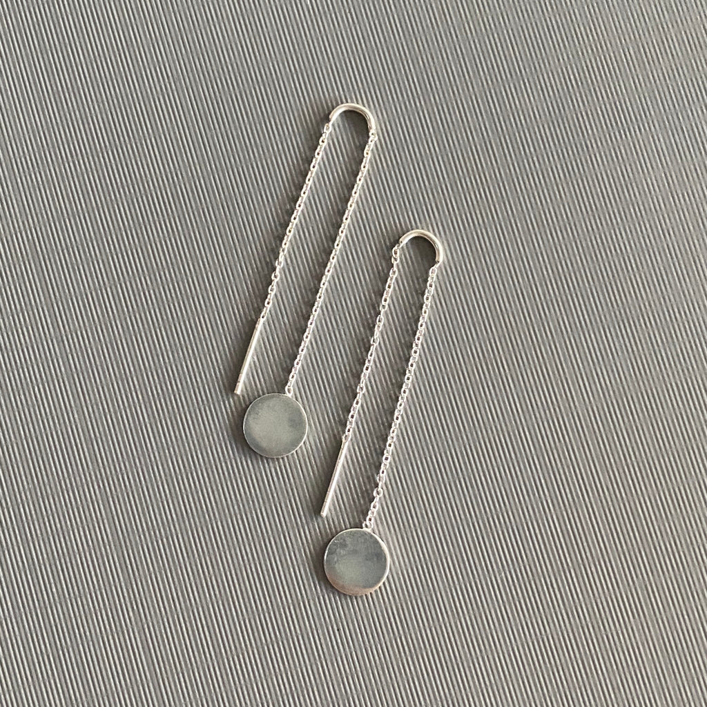 Dot Threader Earrings