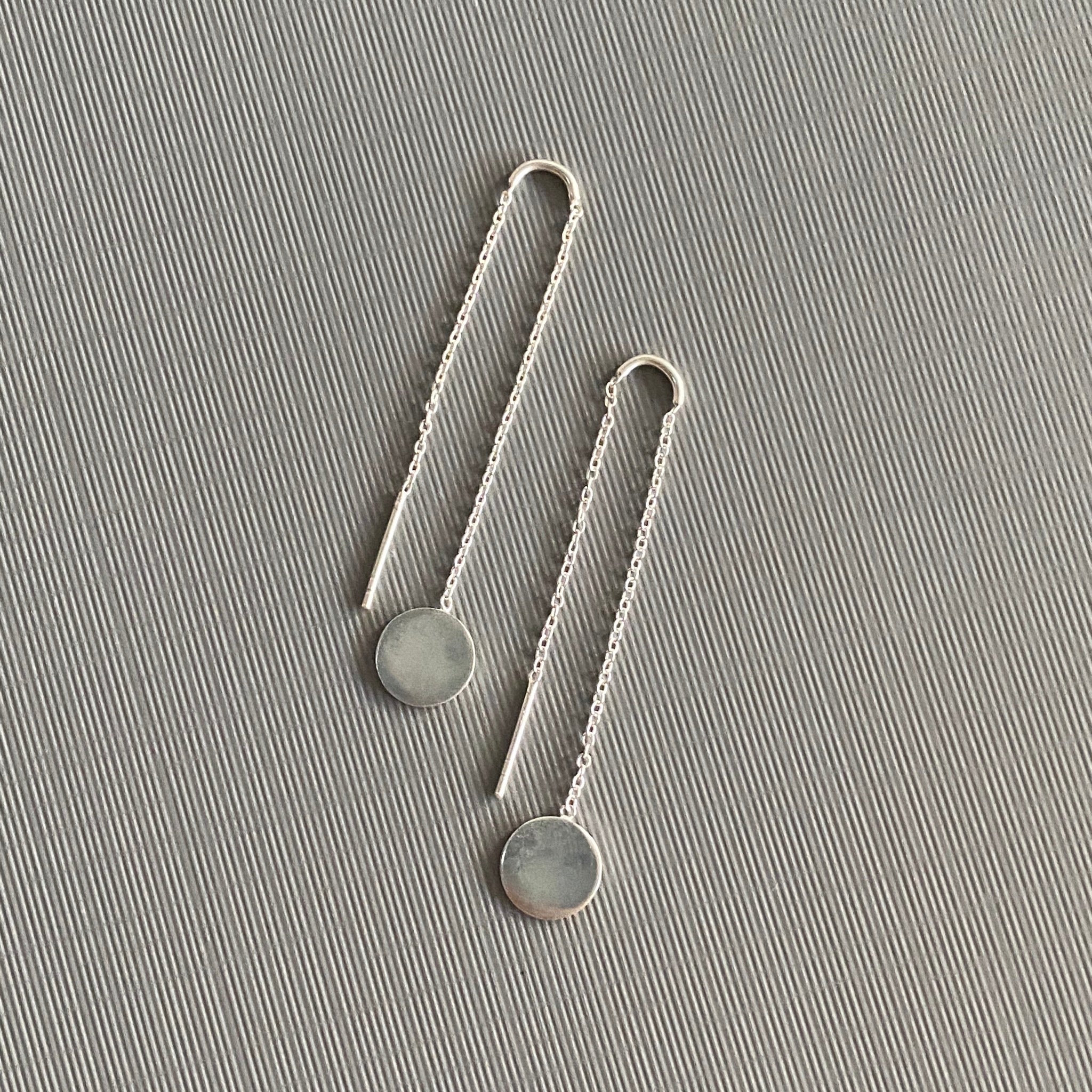 Dot Threader Earrings