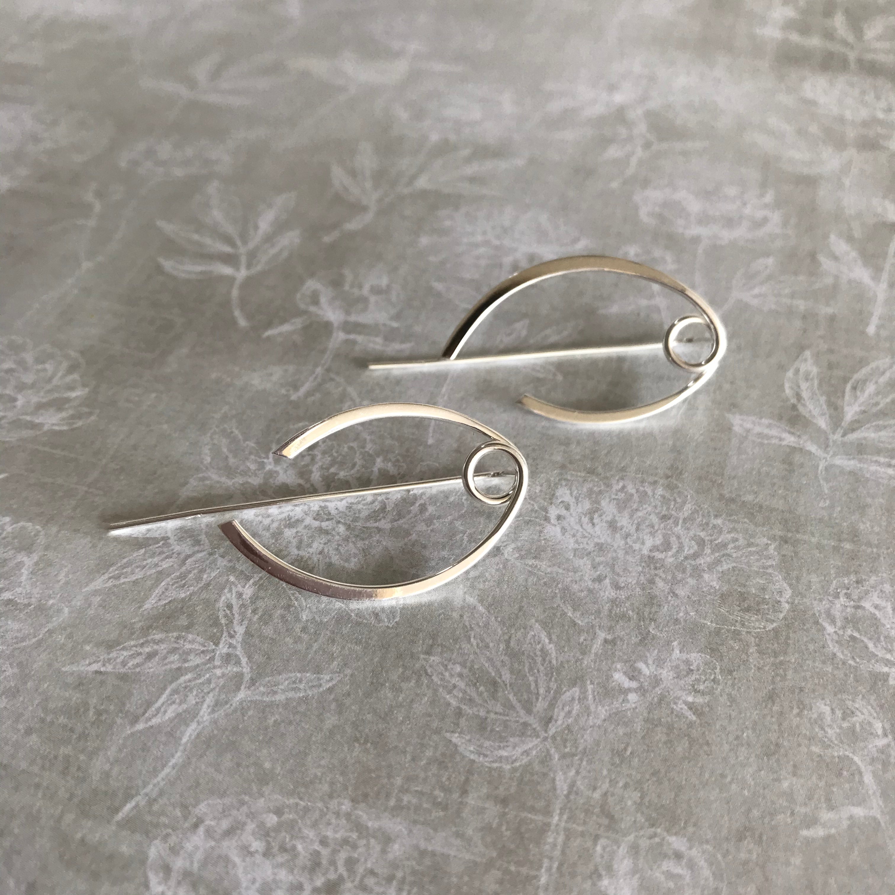 Elliptic Hook Earrings
