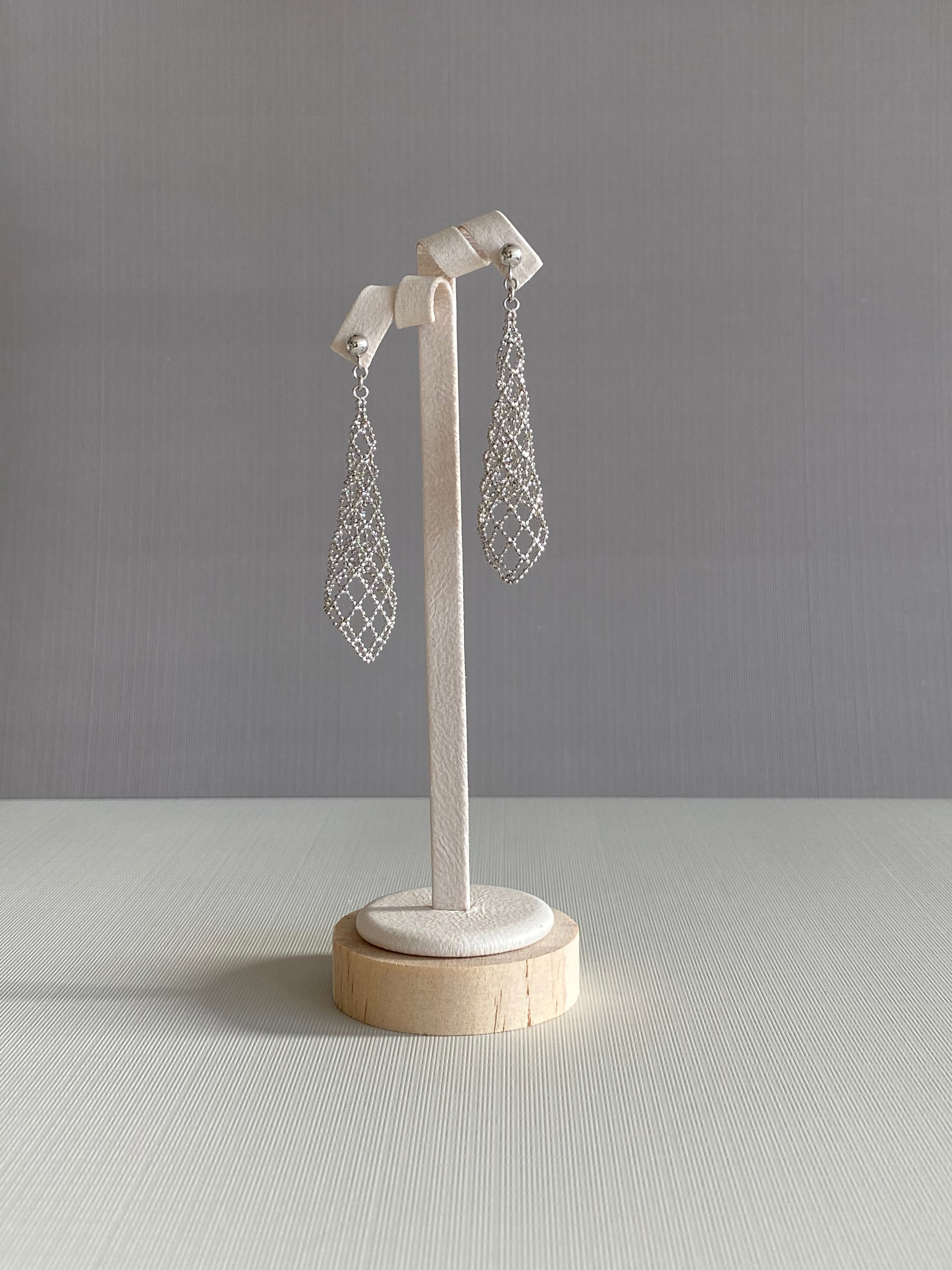 Ripple Mesh Earrings