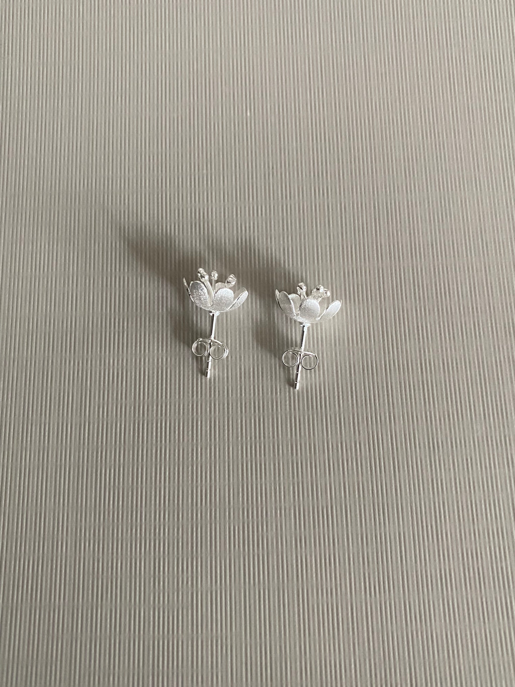 Matte Bloom Stud Earrings