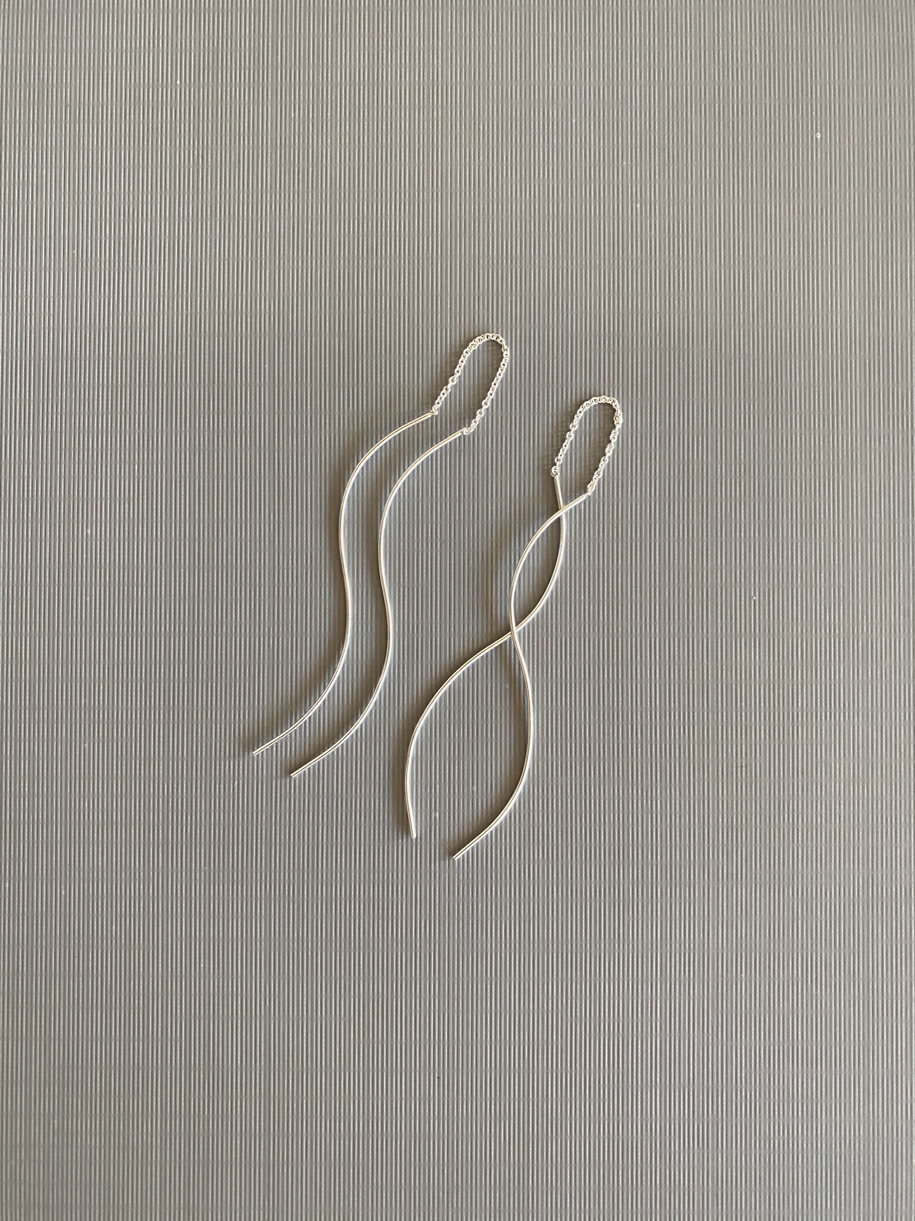 Flow Threader Earrings