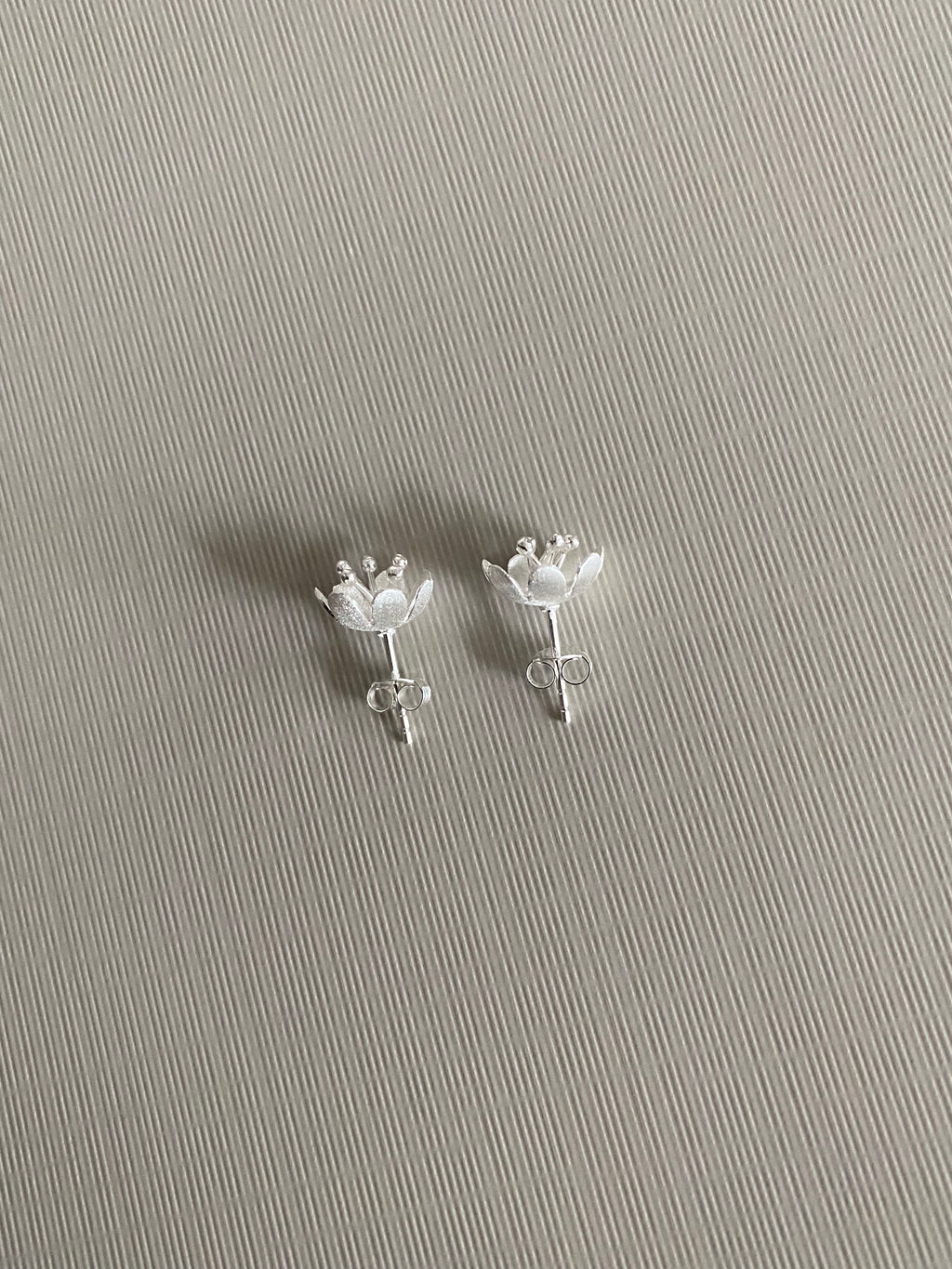 Matte Bloom Stud Earrings