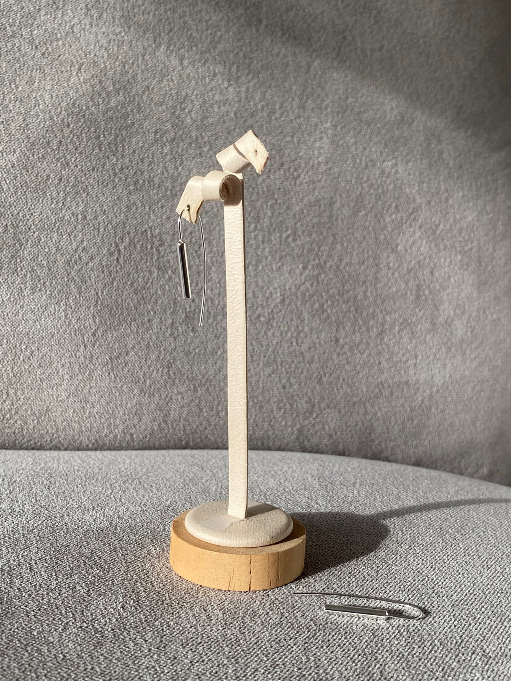 Silver Minimal Loop Earrings