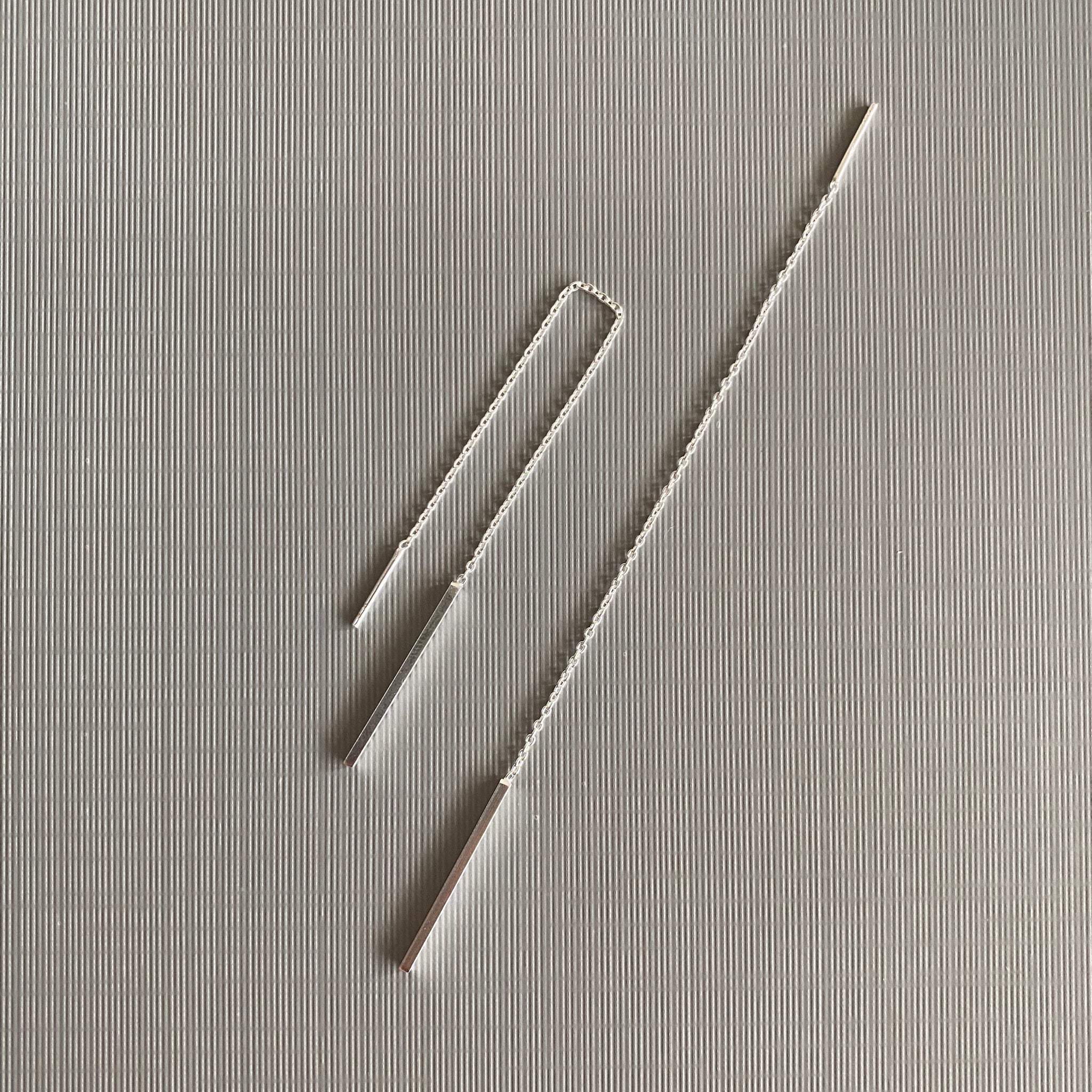 Bar Threader Earrings