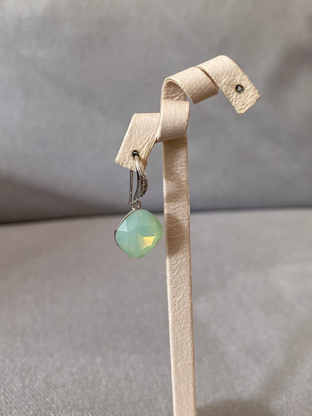 Swarovski Cushion Drop Earrings (5 colours)