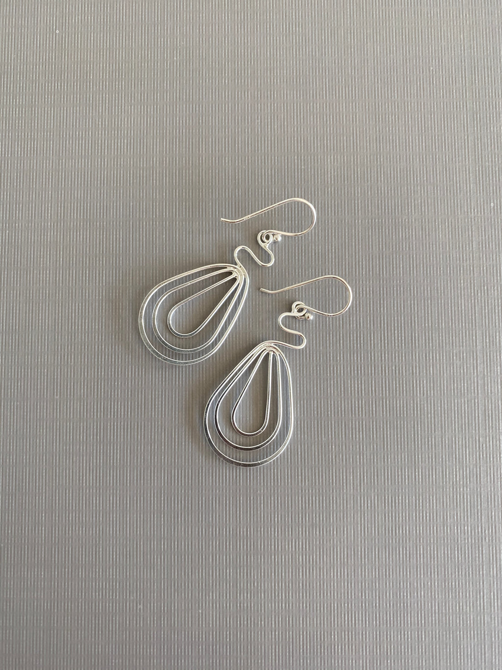 Teardrop Loop Earrings