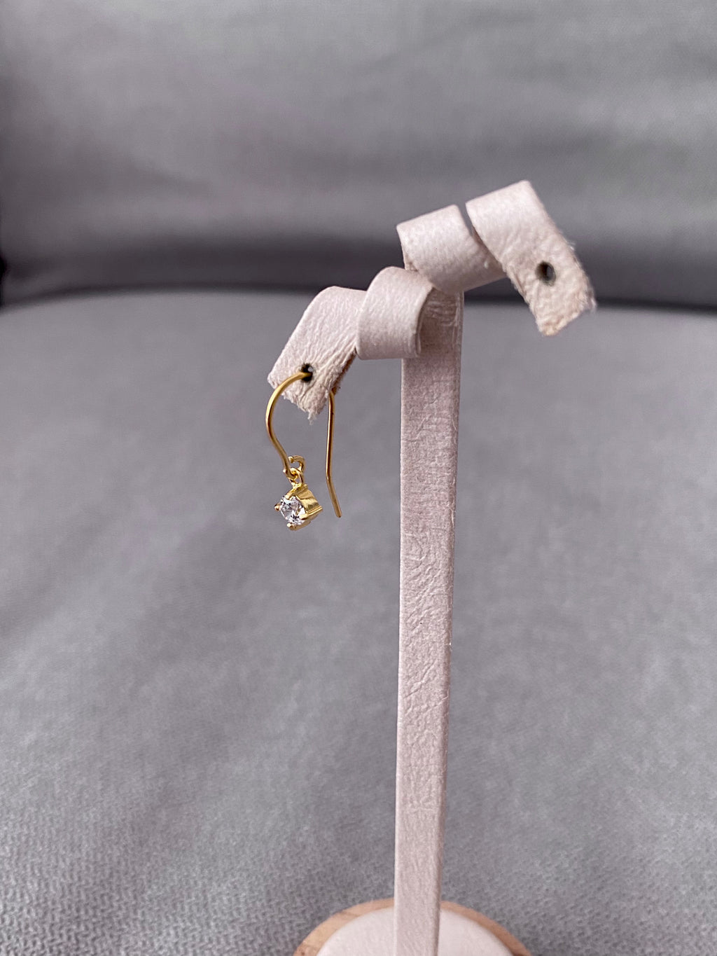 Gold Cubic Zirconia Earrings