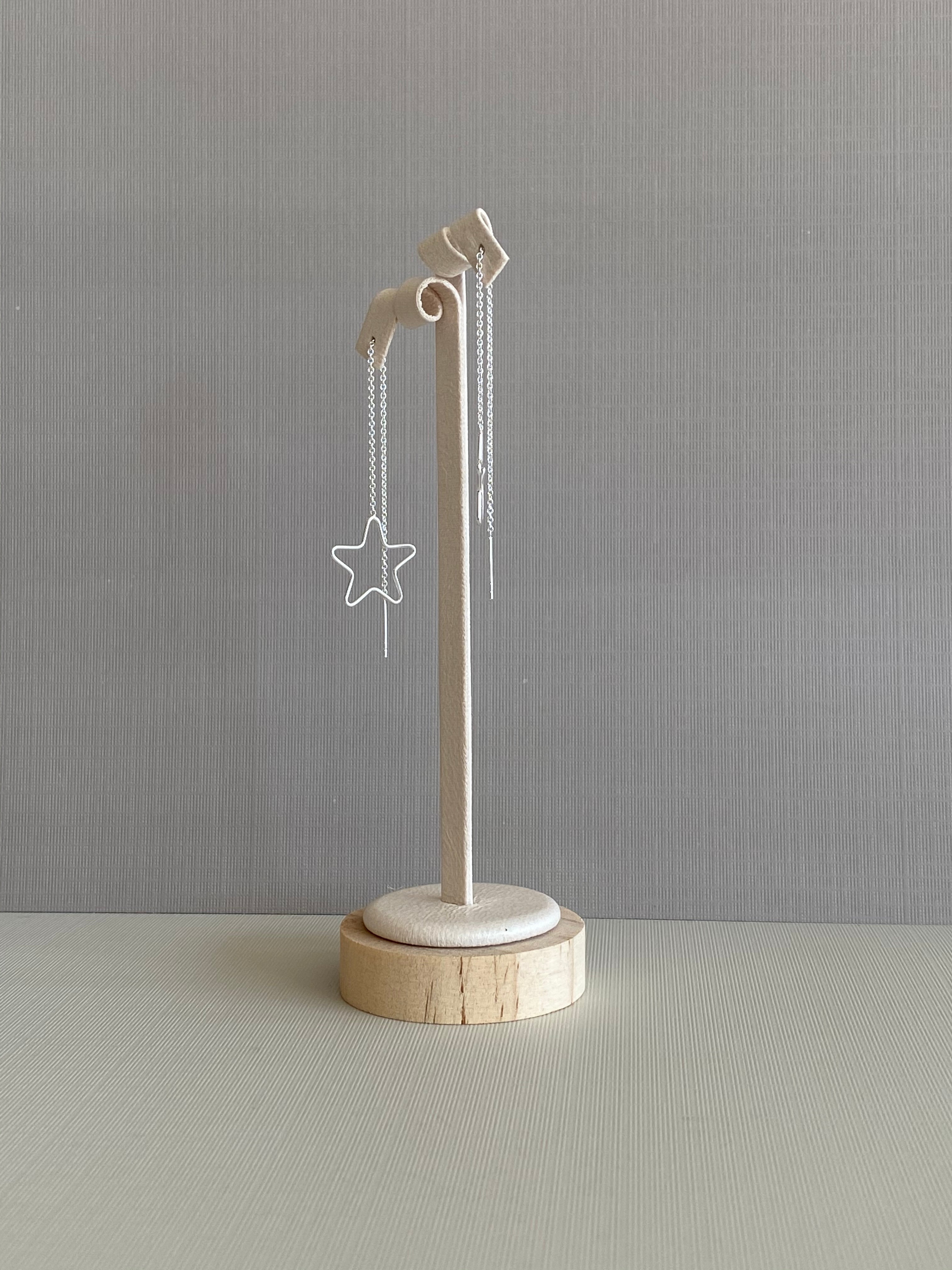 Star Threader Earrings