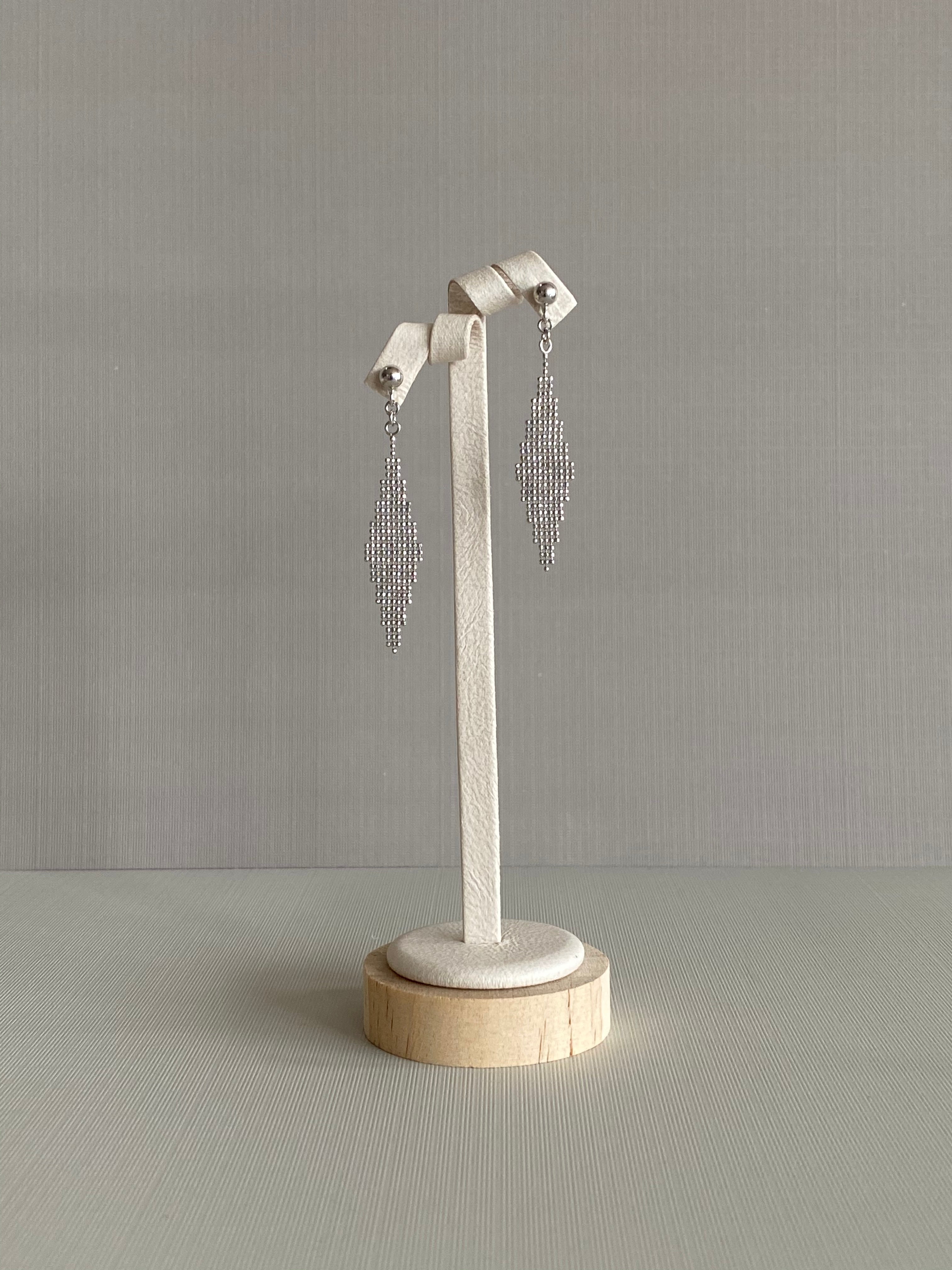 Diamond Mesh Earrings