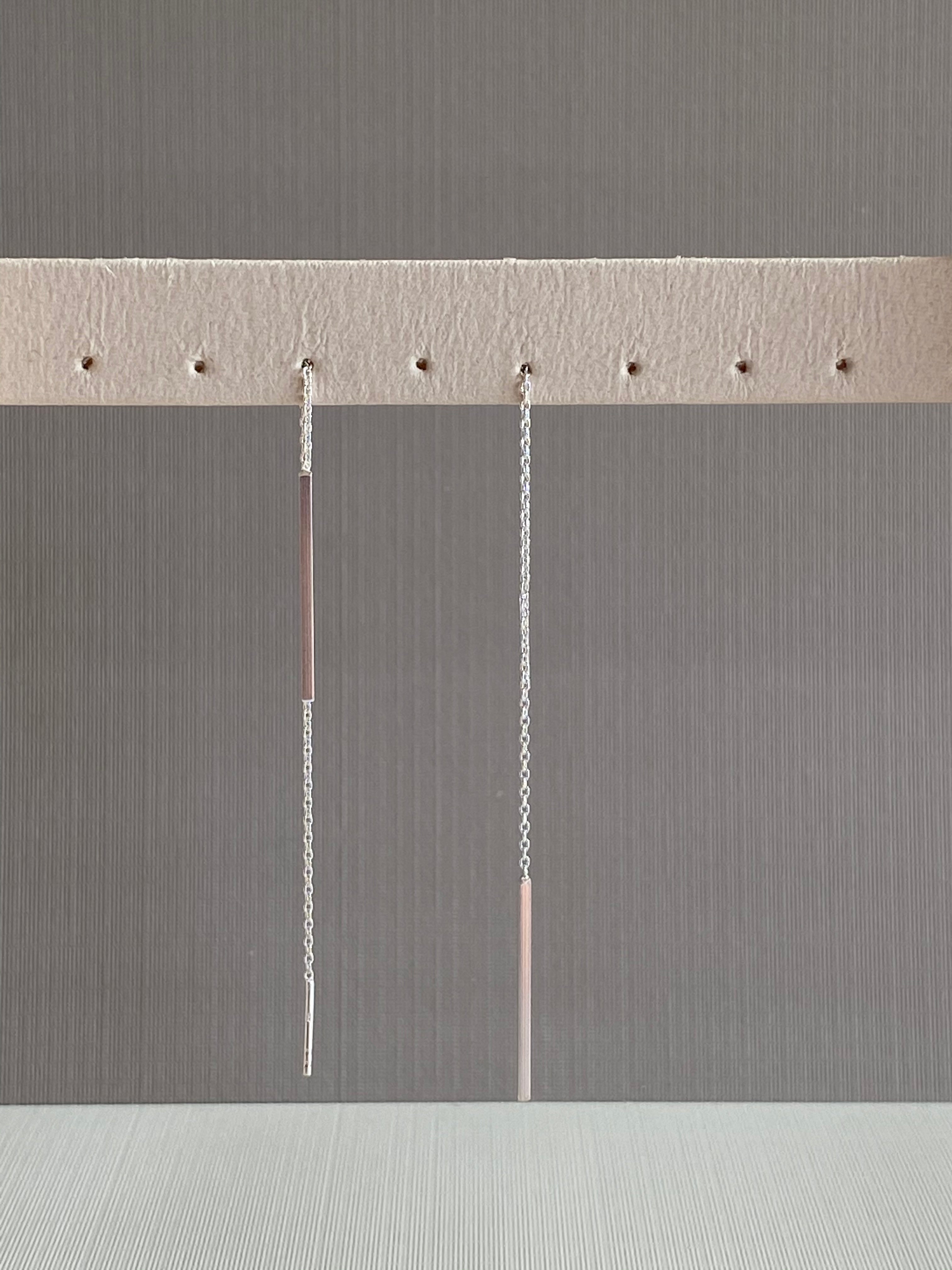 Bar Threader Earrings