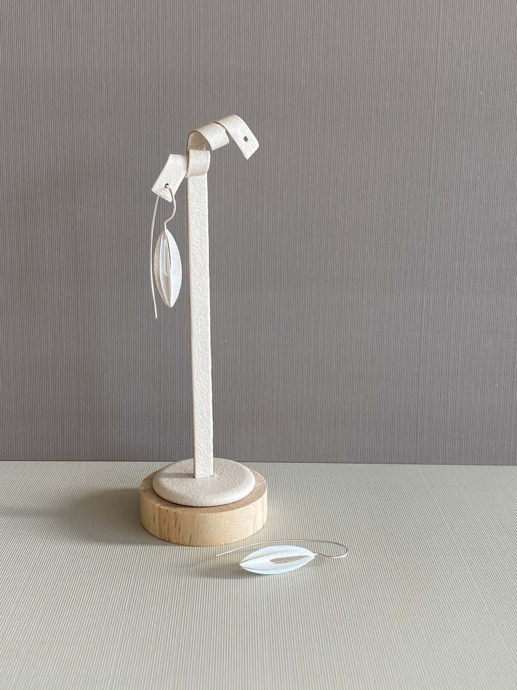 Silver Leaf Earrings