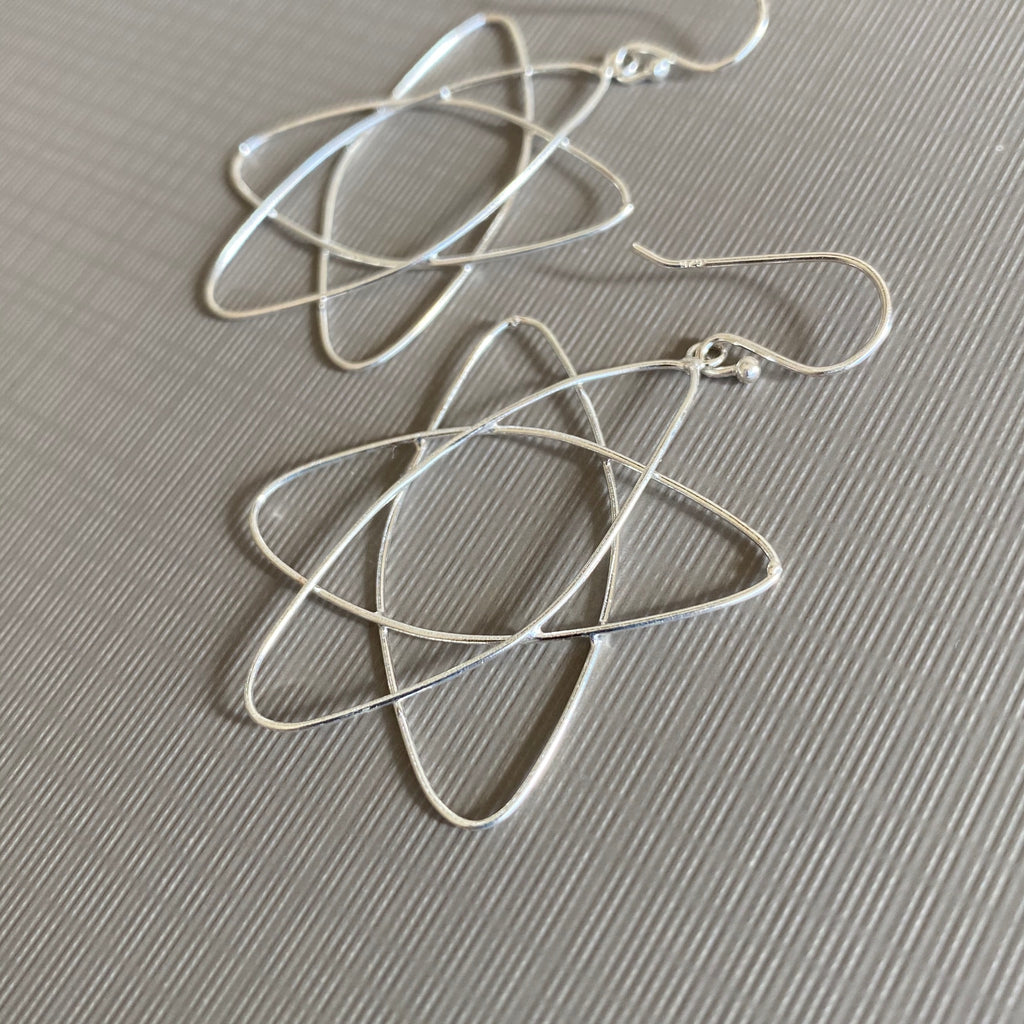 Interwoven Star Earrings