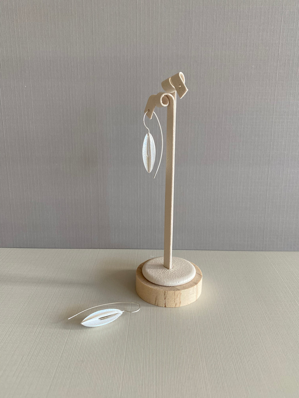 Silver Leaf Earrings