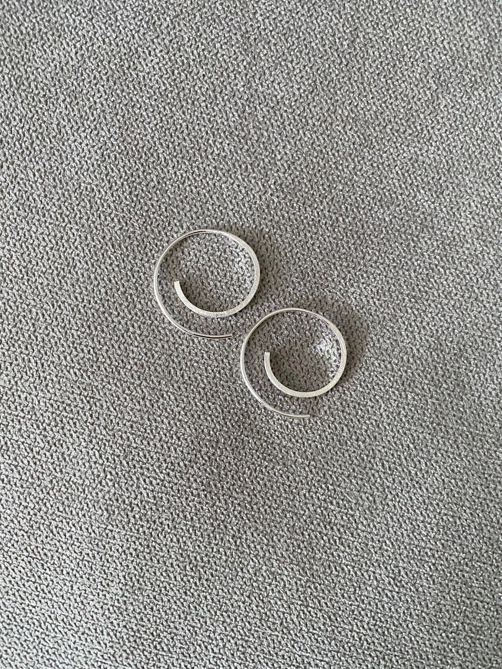 Spiral Hoop Earrings