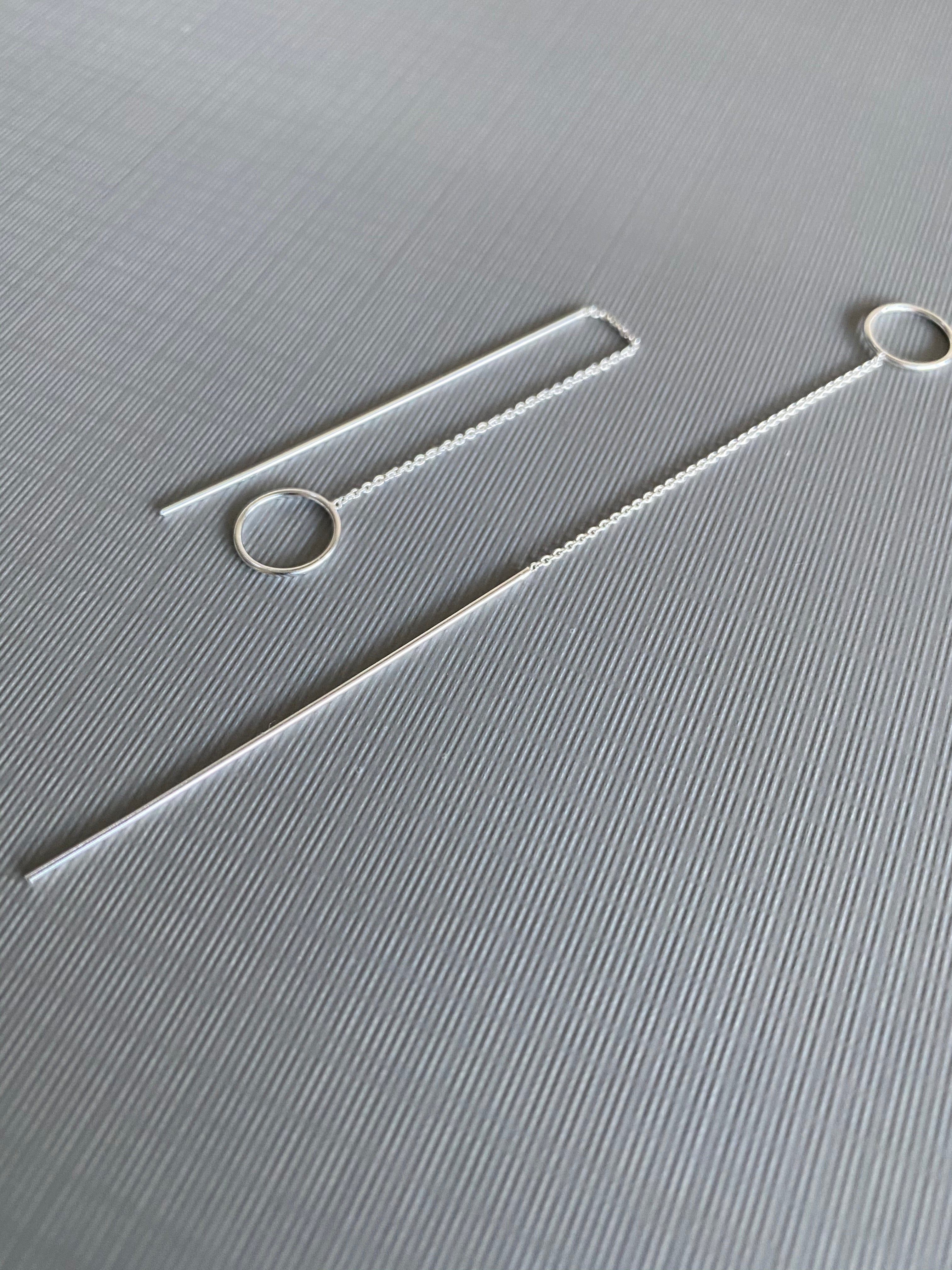 Circular Threader Earrings