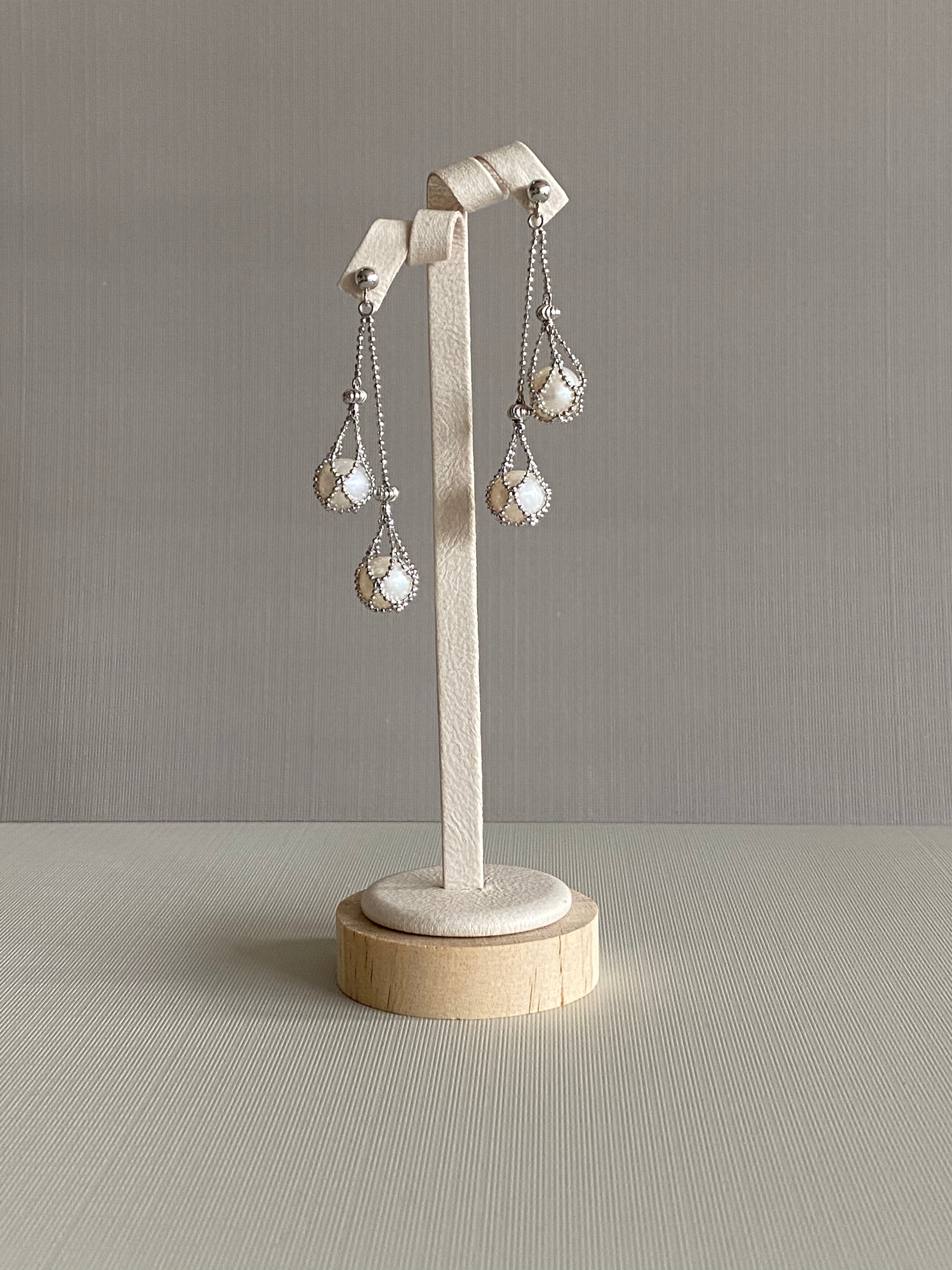 Pearl Weave Earrings