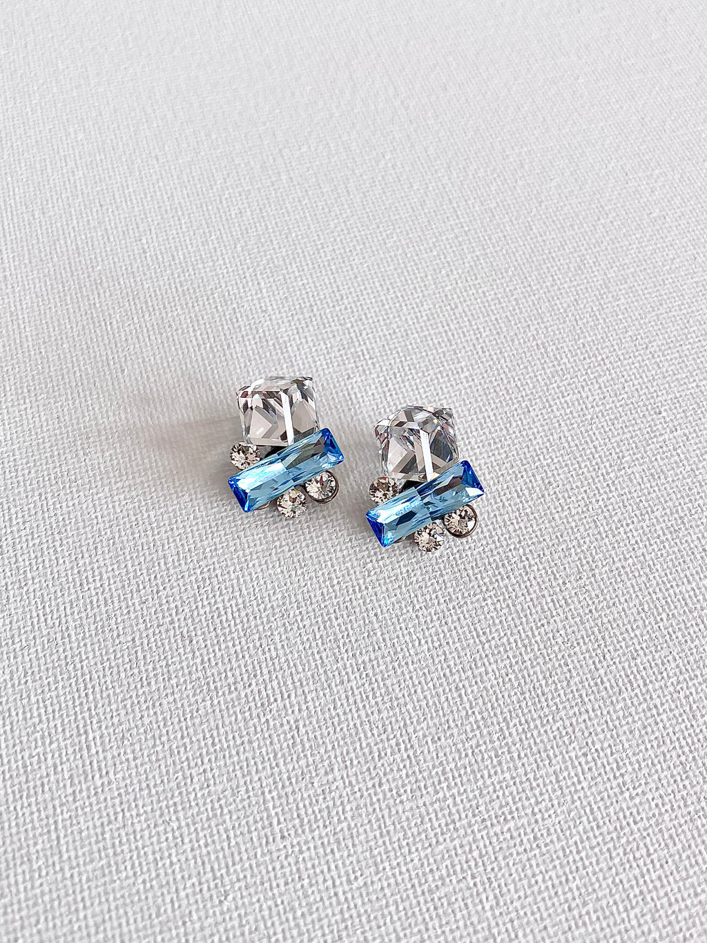 Swarovski Petite Bar Trio Stud Earrings (3 colours)