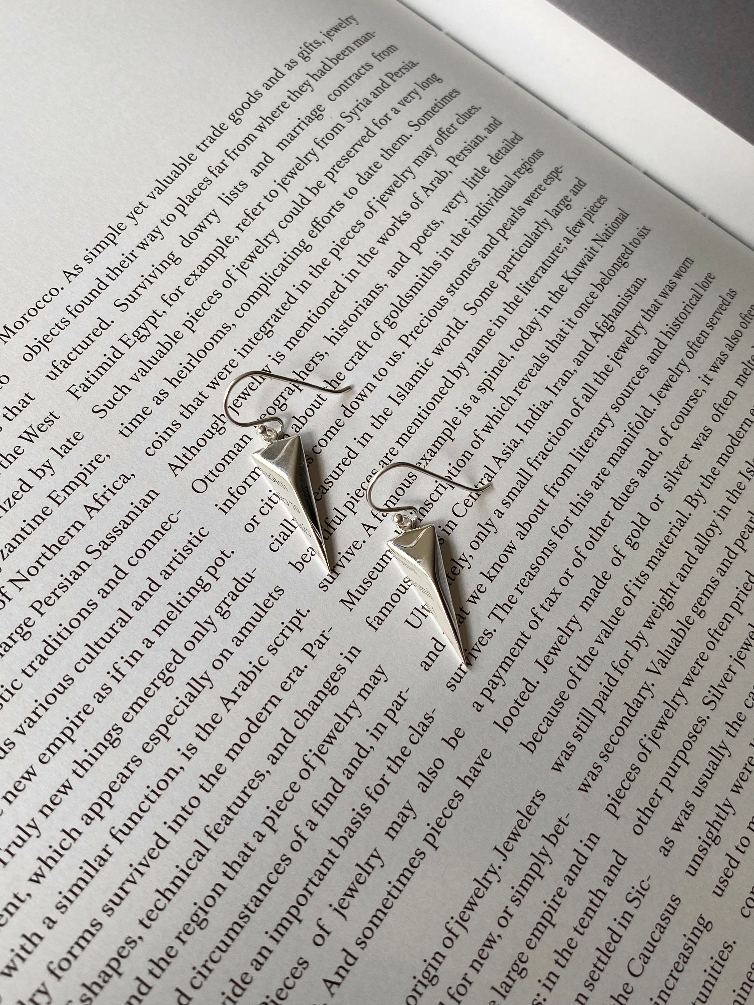 Inverted Triangle Earrings