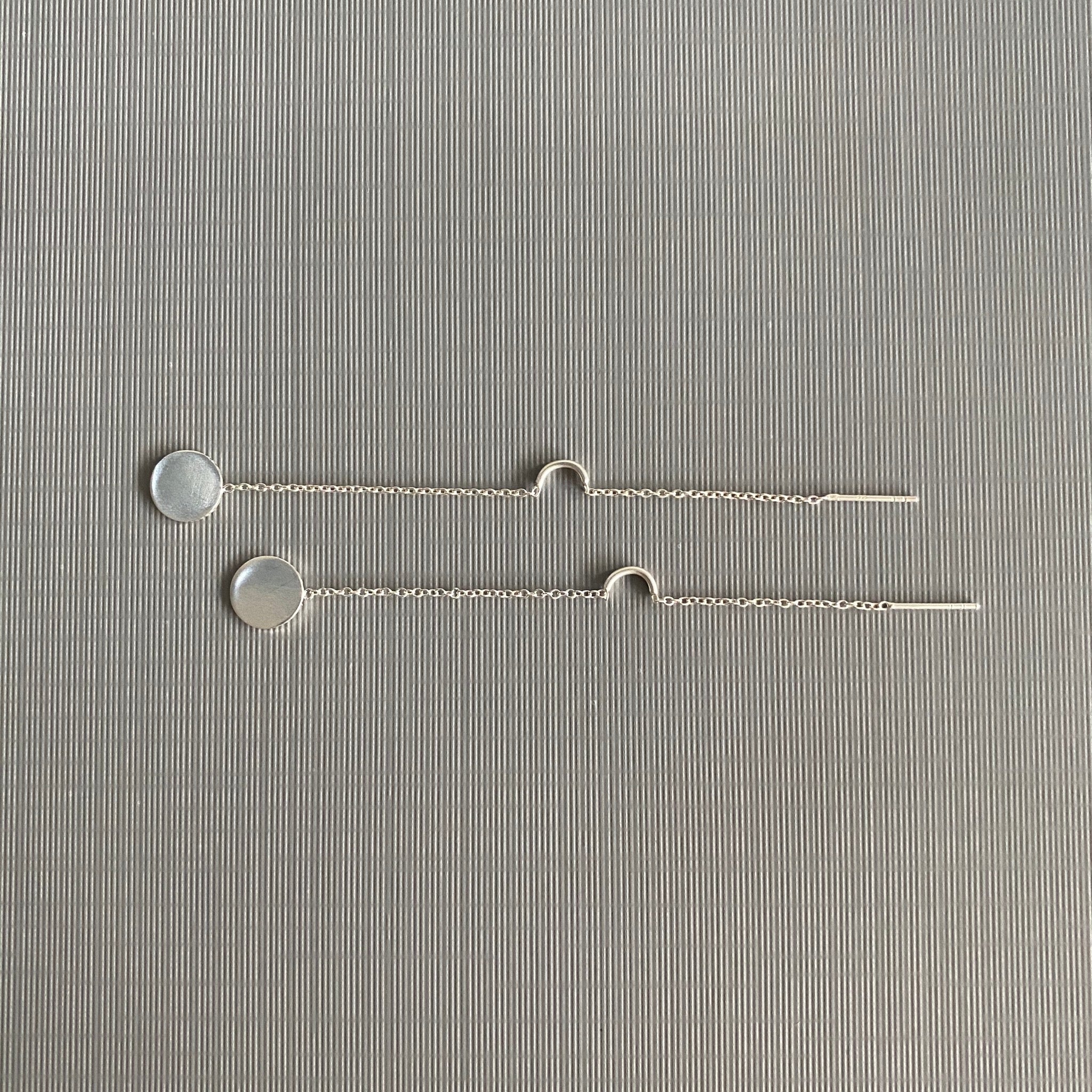 Dot Threader Earrings