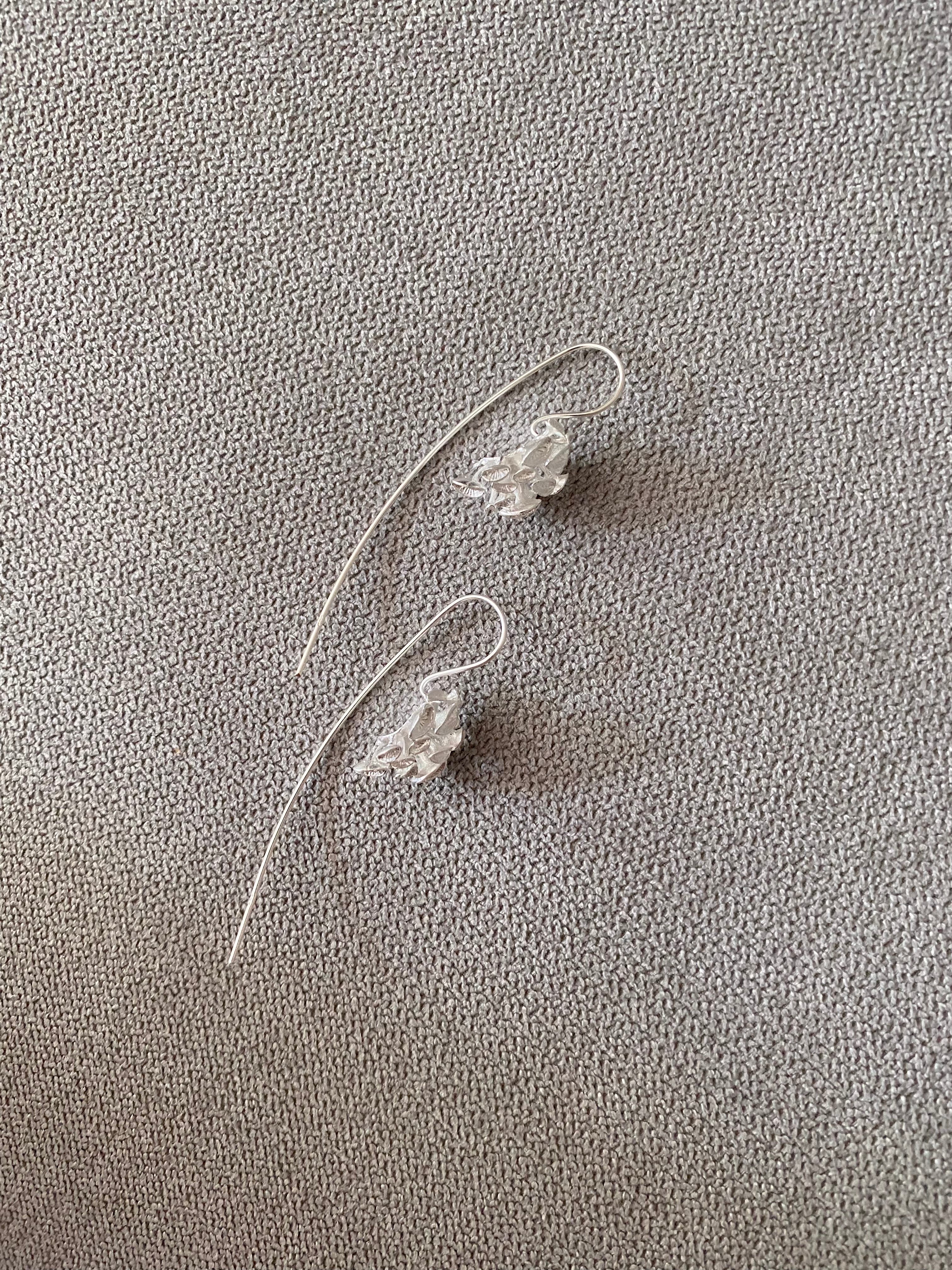 Leaf Hook Earrings