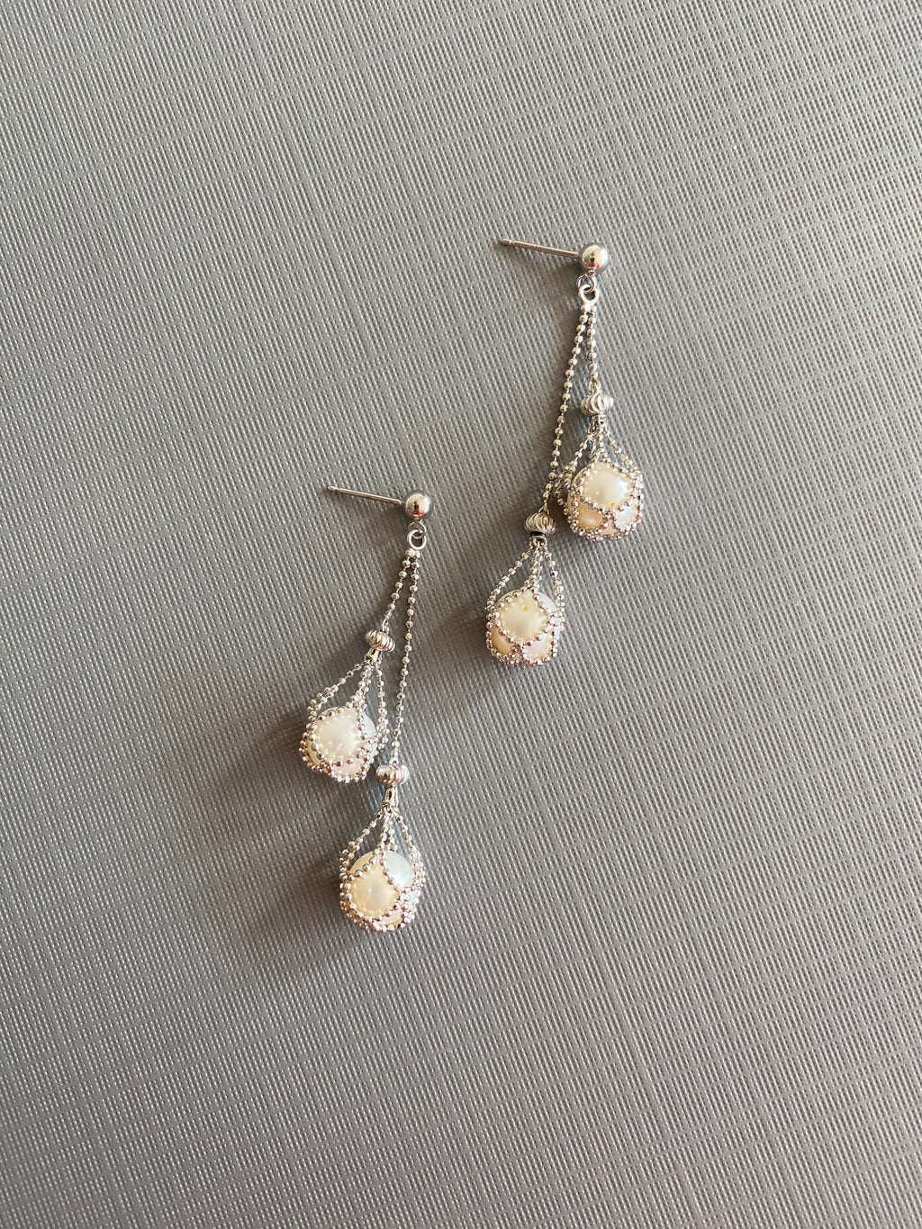 Pearl Weave Earrings