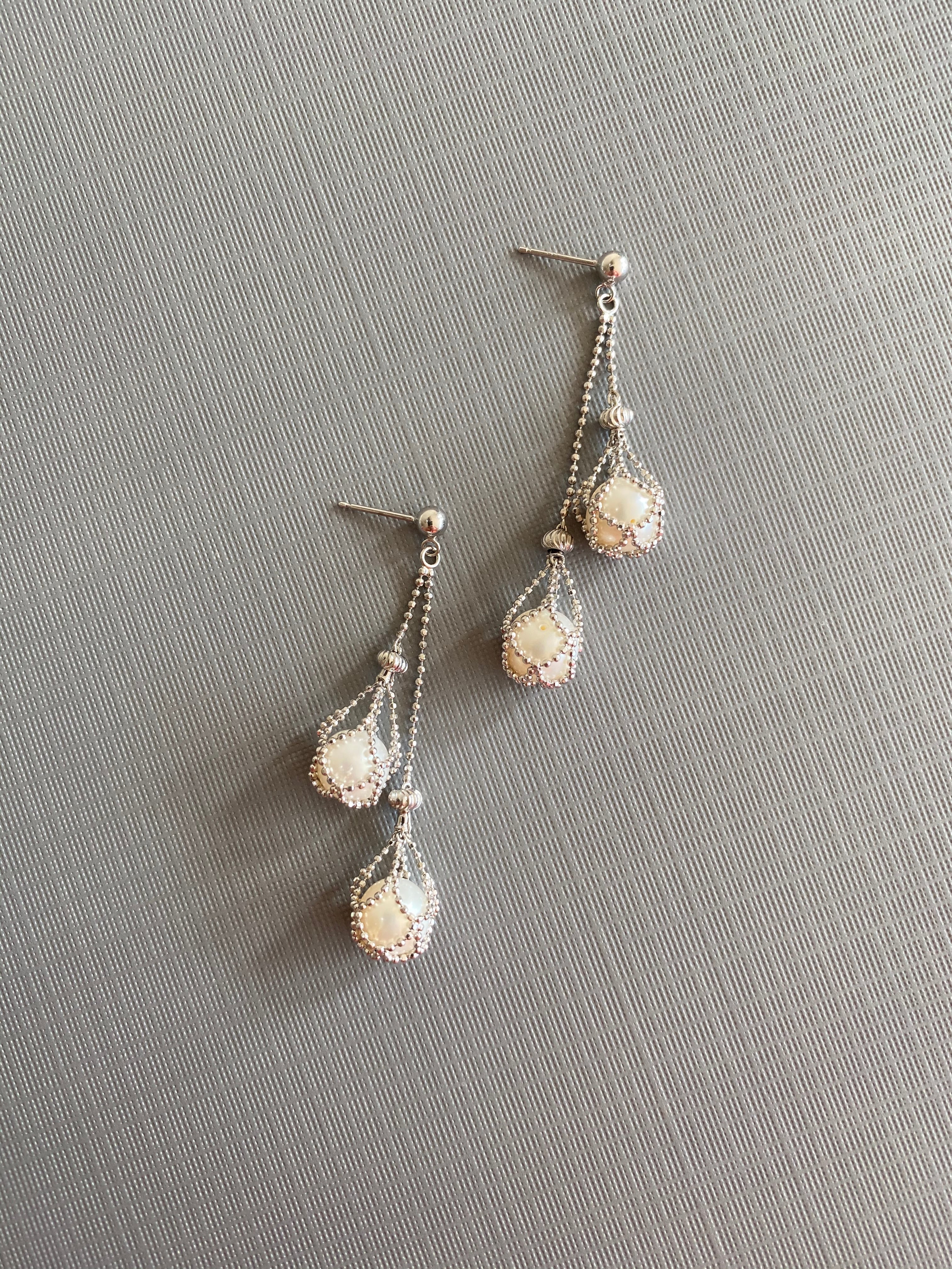 Pearl Weave Earrings