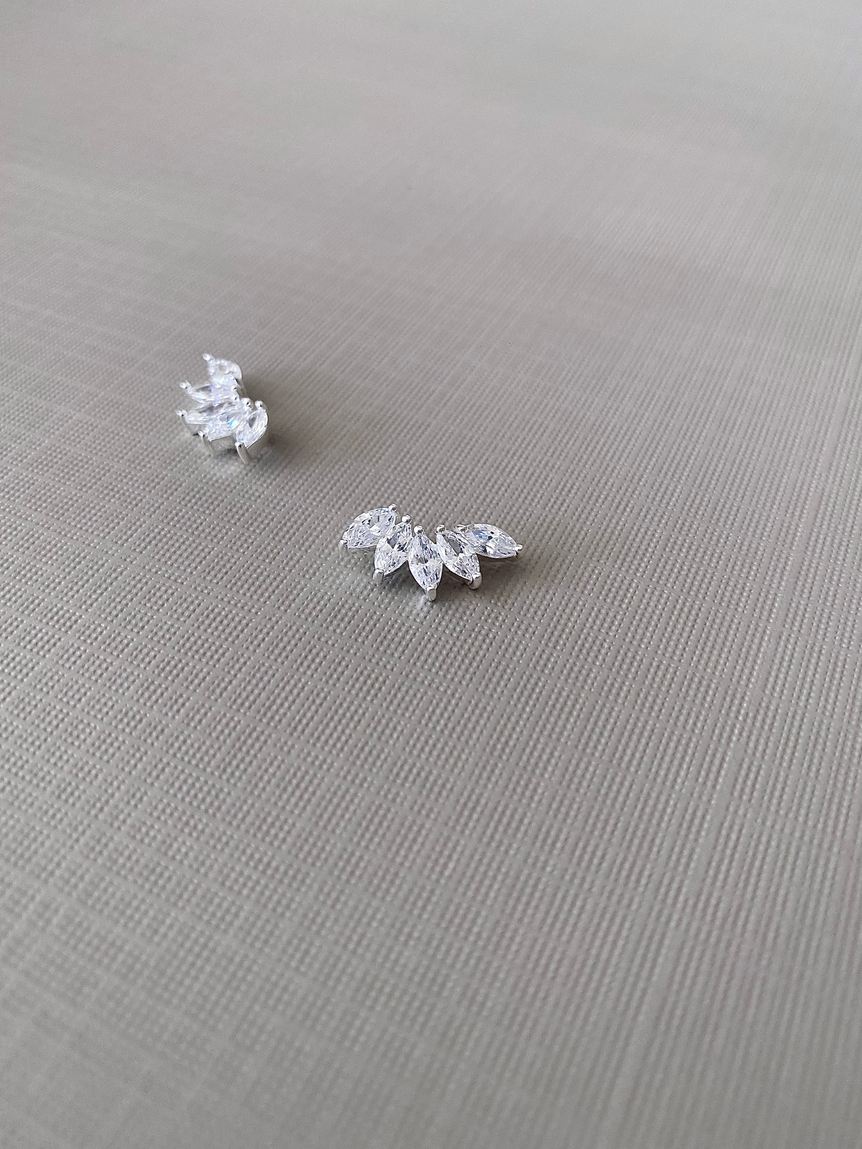 Leaf Cluster Studs