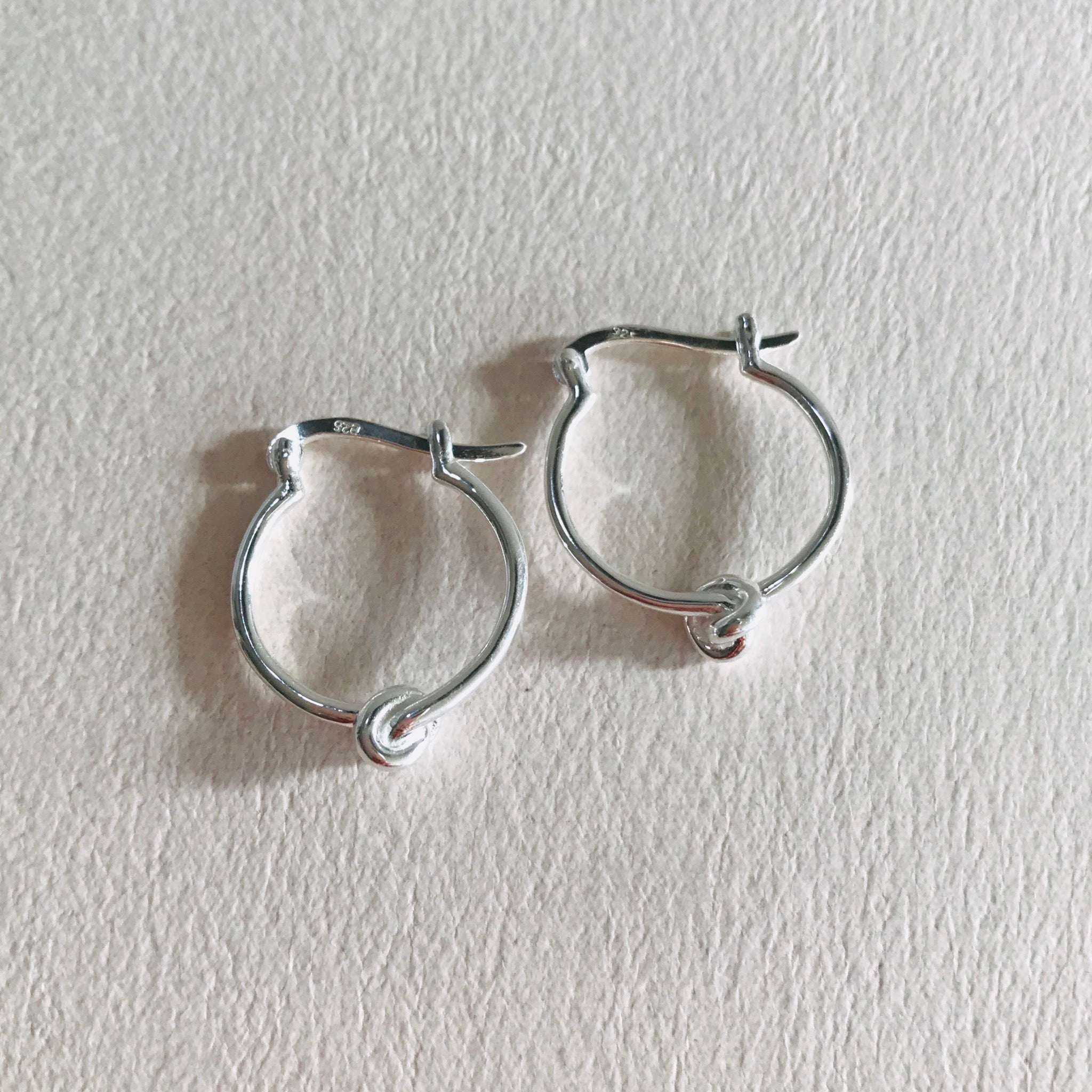 Circular Love Knot Earrings